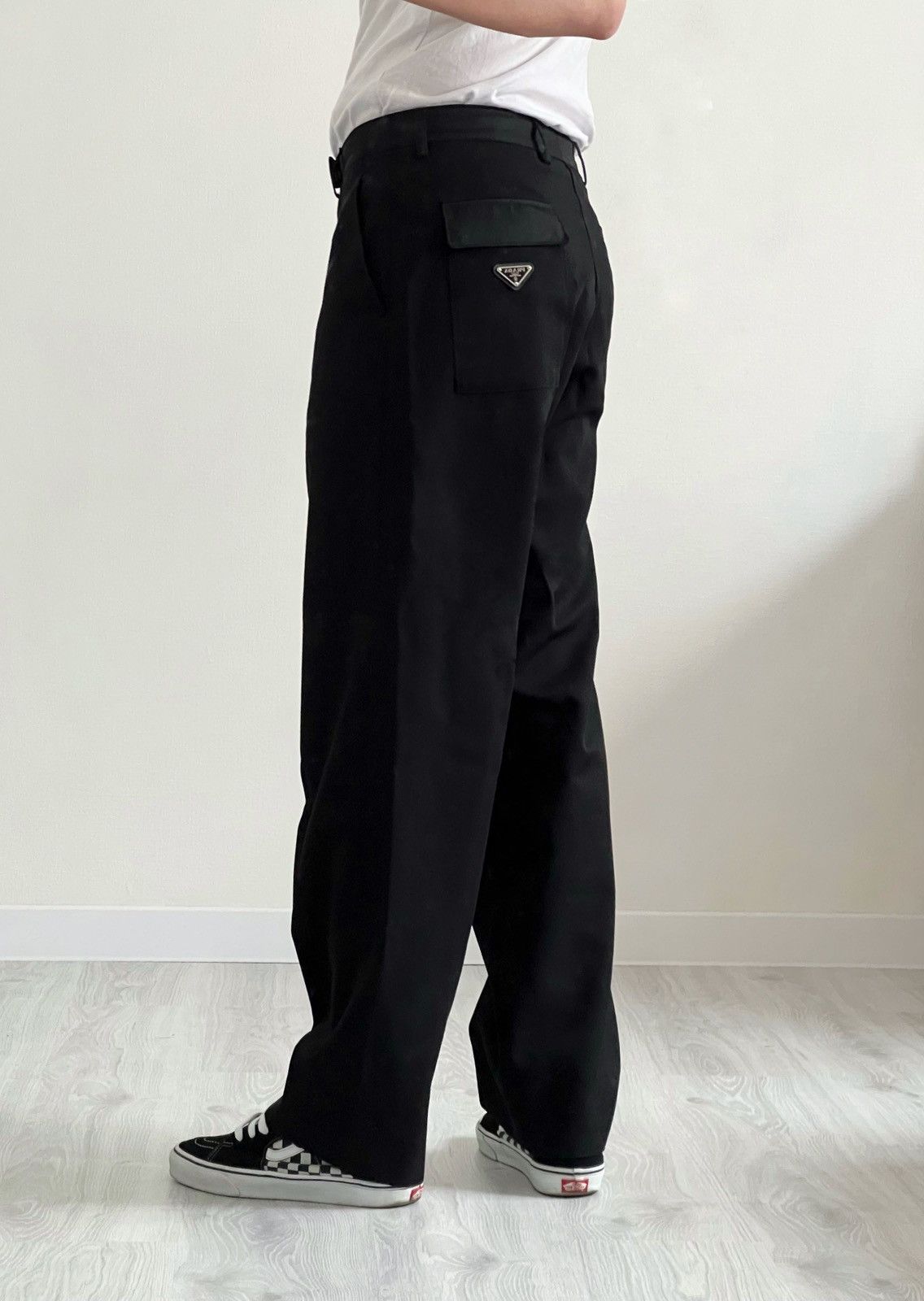 Prada Raf Simons Gabardine Pants