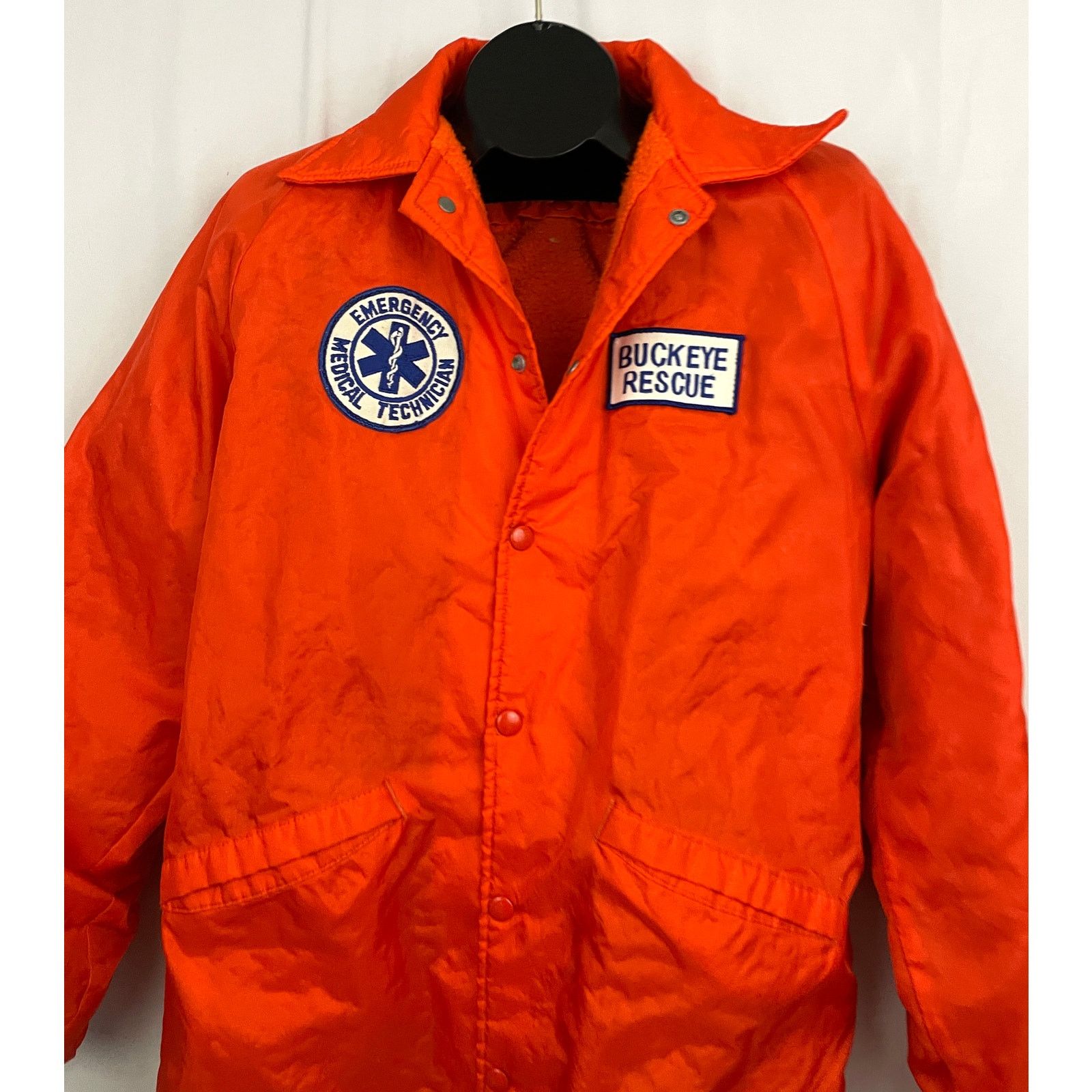 Dunbrooke VTG Bright Orange Buckeye Rescue Medical Tech Jacket 44L 45 Size US S / EU 44-46 / 1 - 4 Thumbnail