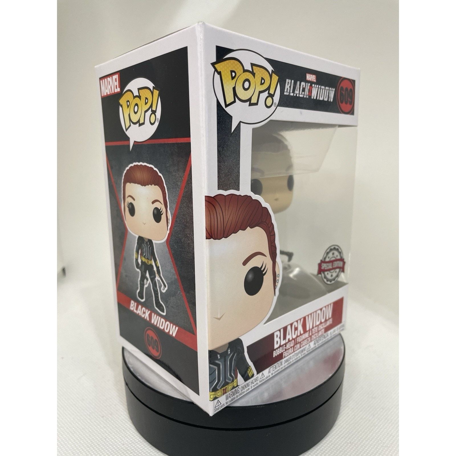Marvel Comics Funko Pop! Vinyl: Black Widow - Special Edition #609 - Mint Size ONE SIZE - 8 Thumbnail