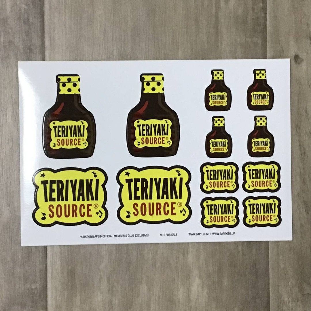 Bape BAPE Teriyaki Boys stickers a bathing ape NIGO Size ONE SIZE - 1 Thumbnail
