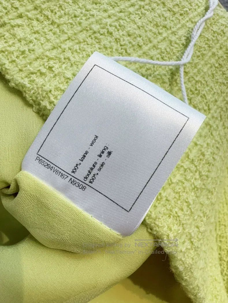 Chanel Chanel 20k equestrian series popular avocado green woven t Size S / US 4 / IT 40 - 7 Thumbnail
