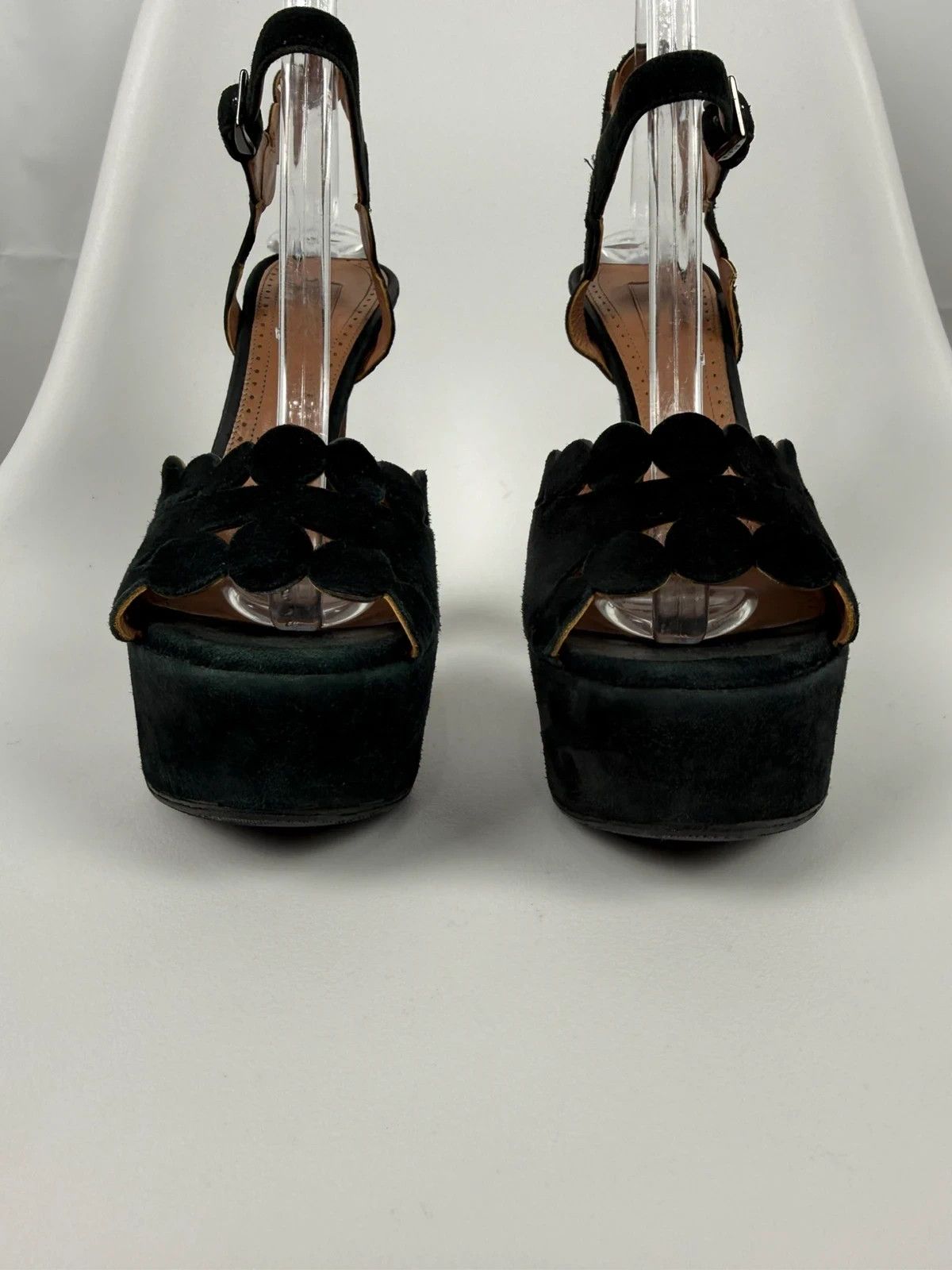 Alaia Alaia Suede Sandals size 37 Size US 7 / IT 37 - 5 Thumbnail