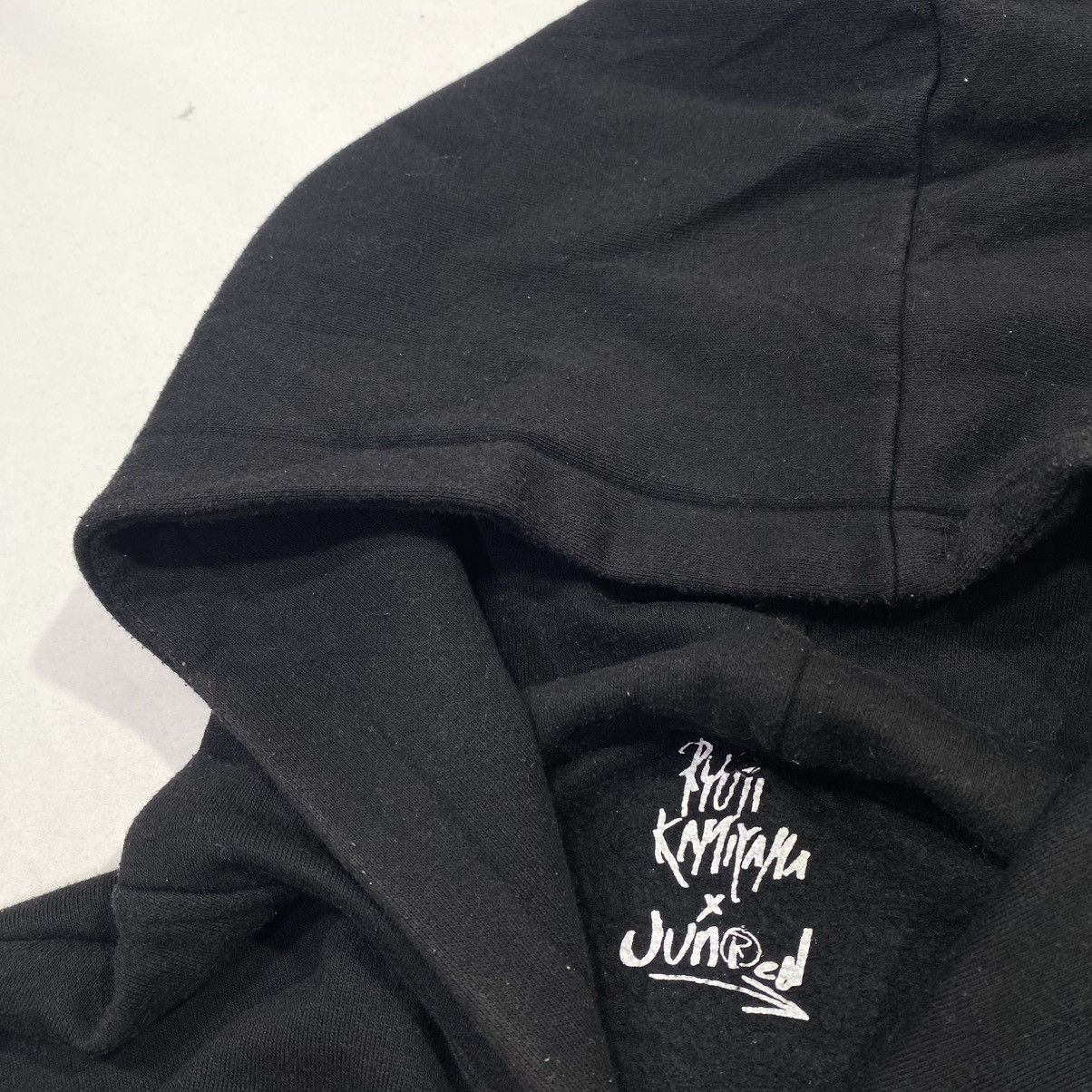 Japanese Brand Ryujikamiyama x Jun Red Pullover Hoodie Size US M / EU 48-50 / 2 - 3 Thumbnail