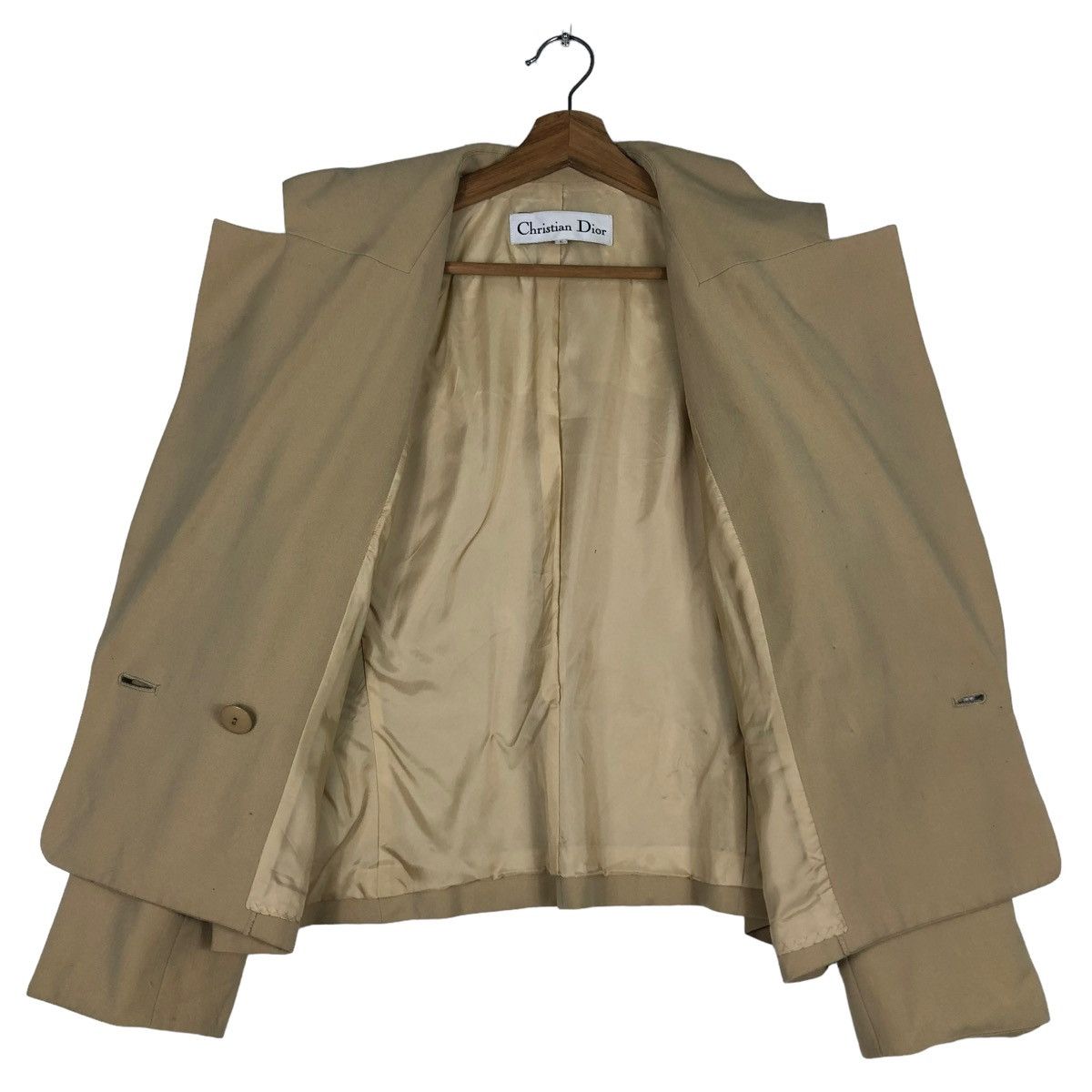 Christian Dior Monsieur 🔥Vtg Cropped Coats Jacket Christian Dior Size L / US 10 / IT 46 - 11 Thumbnail