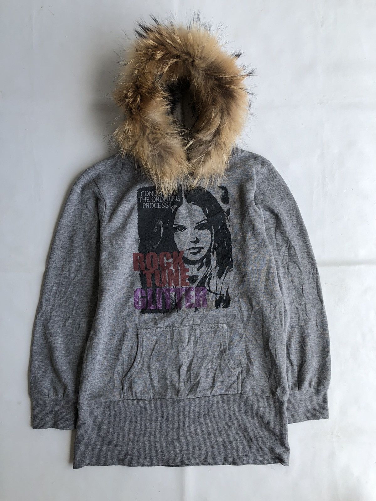 Hysteric Glamour × If Six Was Nine × Japanese Brand Poem Rock Tune Glitter Fur Hoodie Ifsixwasnine Lgb Style Size US M / EU 48-50 / 2 - 1 Thumbnail