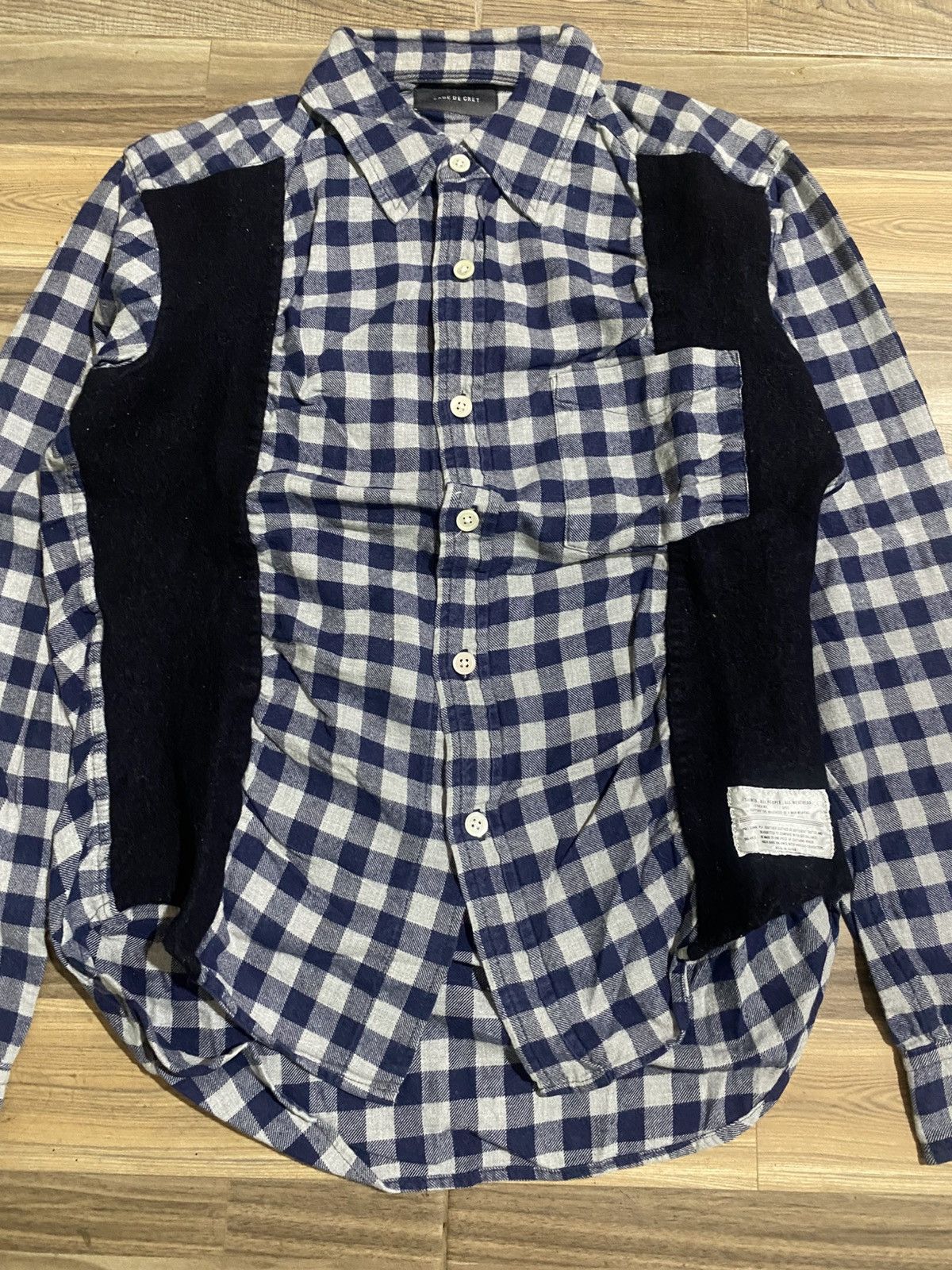 Japanese Brand AVANT GARDE SAGE DE CRET BUTTON SHIRT Size US S / EU 44-46 / 1 - 3 Thumbnail