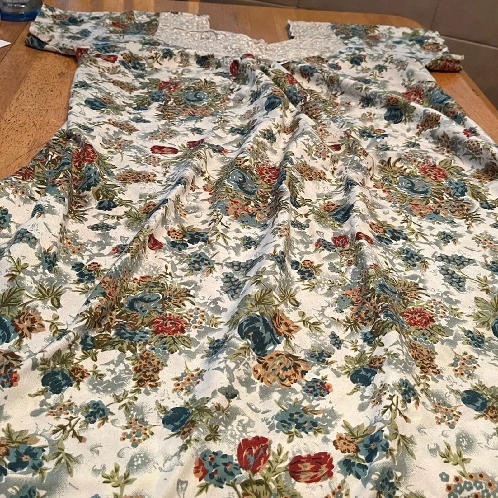 The Unbranded Brand Vimal Fashion short sleeve nightgown housecoat lounge wear,M Size M / US 6-8 / IT 42-44 - 1 Thumbnail