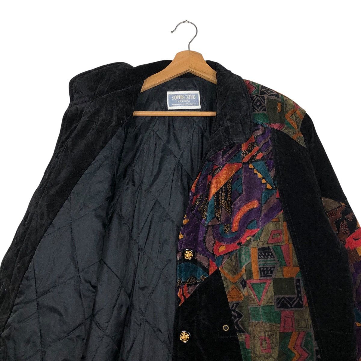 Japanese Brand 📌Vintage Button Chore Jacket Navajo Design Sophiscated Size US M / EU 48-50 / 2 - 13 Thumbnail