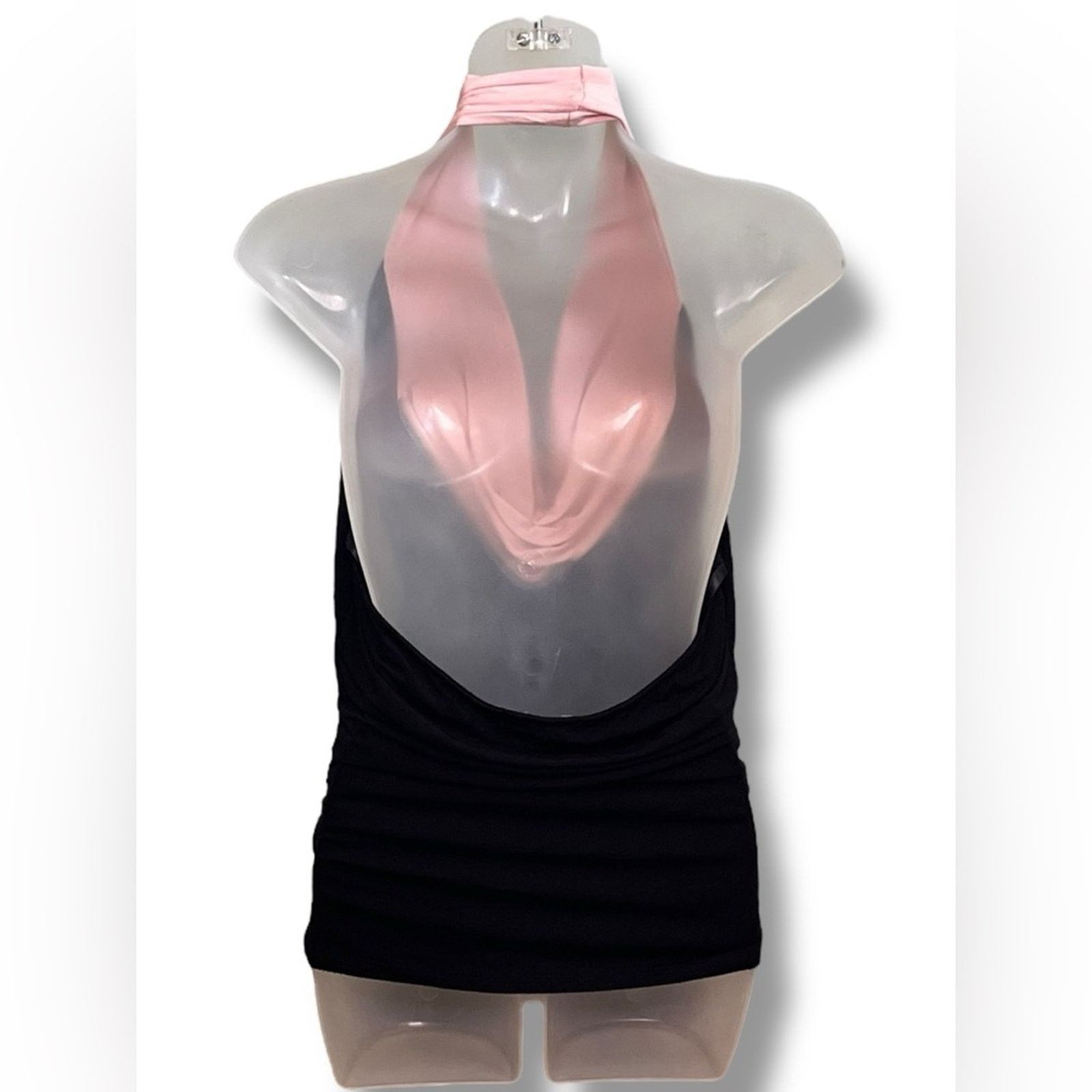 Other Arden B halter top in contrasting colors NEW Size L / US 10 / IT 46 - 3 Thumbnail