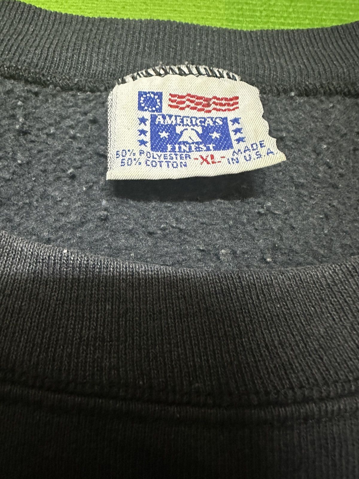 Vintage Vtg 90s American finest body sweatshirt Size US XL / EU 56 / 4 - 3 Thumbnail