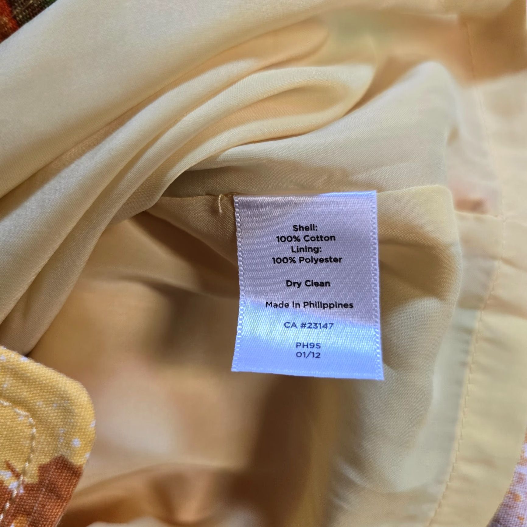 Talbots Talbots Dress Womens 10 Yellow Pink Floral Retro Fitted Sheath Classic Capsule Dress Womens 10 Yellow Floral Retro Sheath Cap Size L / US 10 / IT 46 - 7 Thumbnail