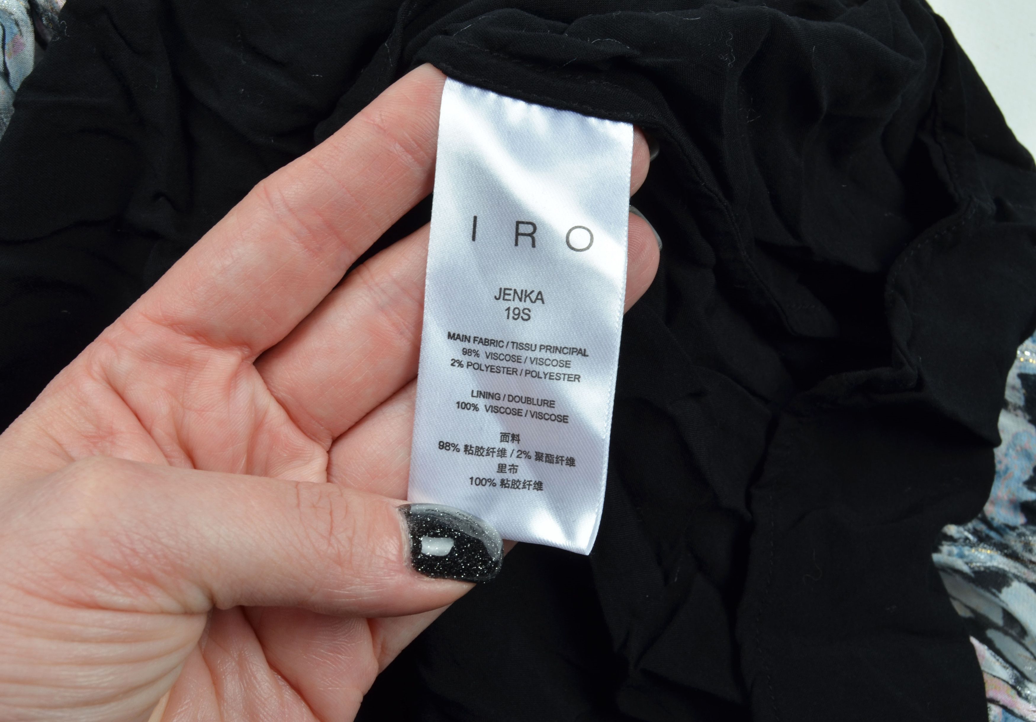 Iro IRO Multicolor Fairy V-Neck Wrap Mini Dress Size S / US 4 / IT 40 - 9 Thumbnail