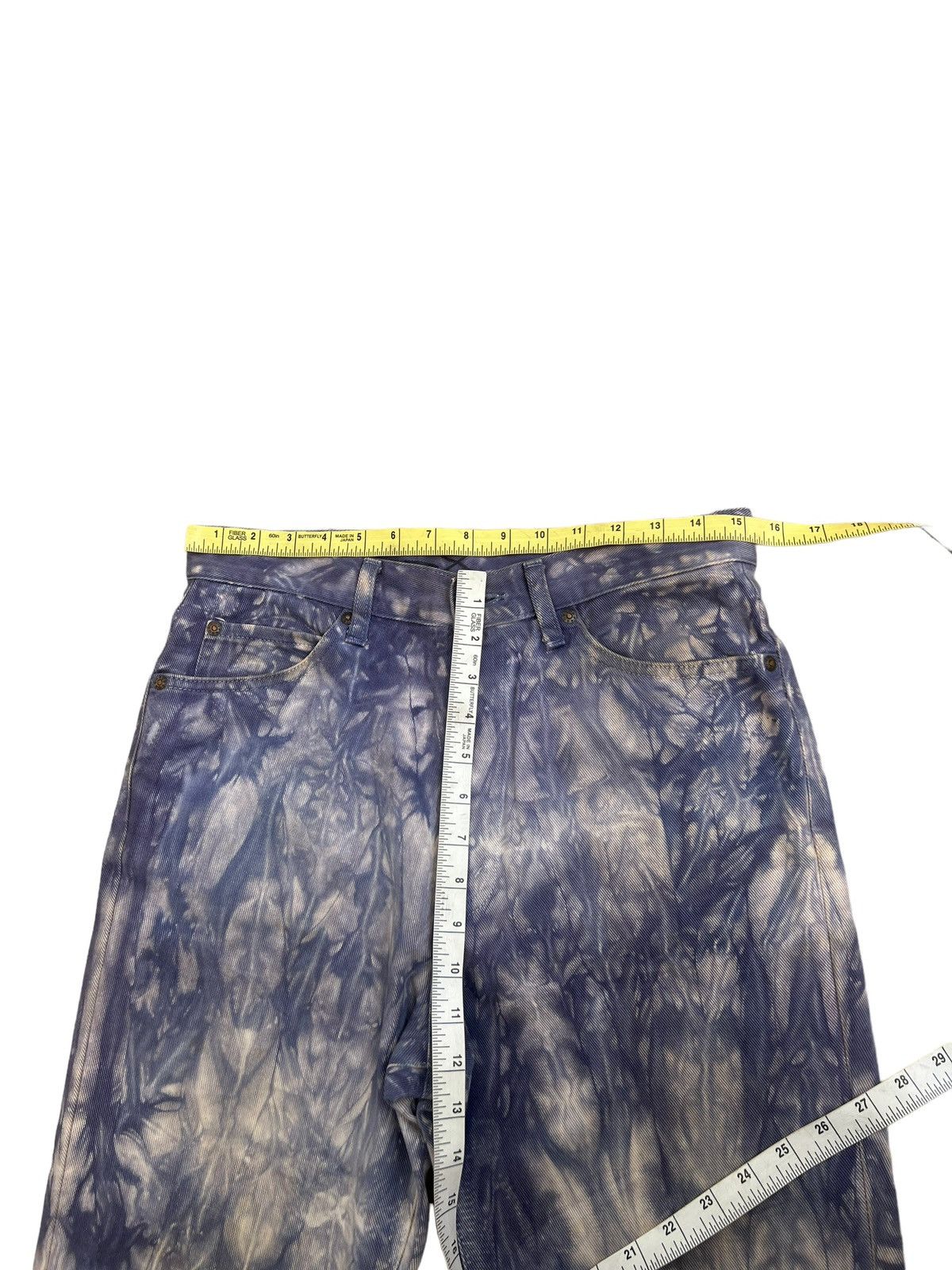 Big John Japan Brand BOBSON Made in Japan Purple Tie Dye Denim Jeans Size US 30 / EU 46 - 3 Thumbnail