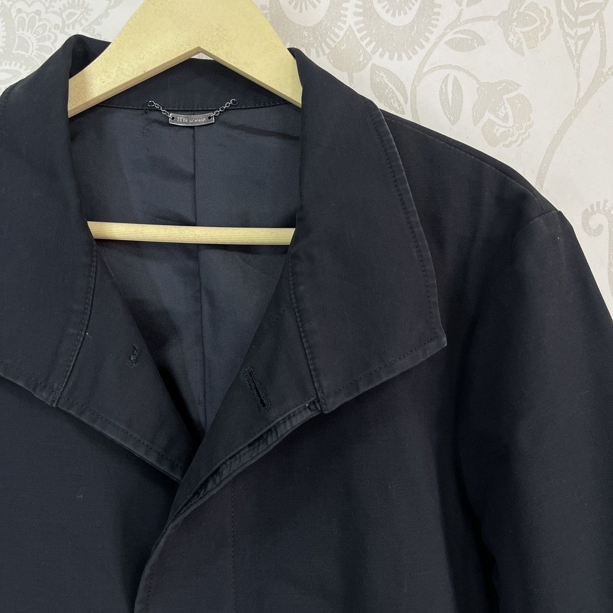 Issey Miyake × Tete Homme Tete Homme Issey Miyake Long Coat Jacket Size US M / EU 48-50 / 2 - 6 Thumbnail