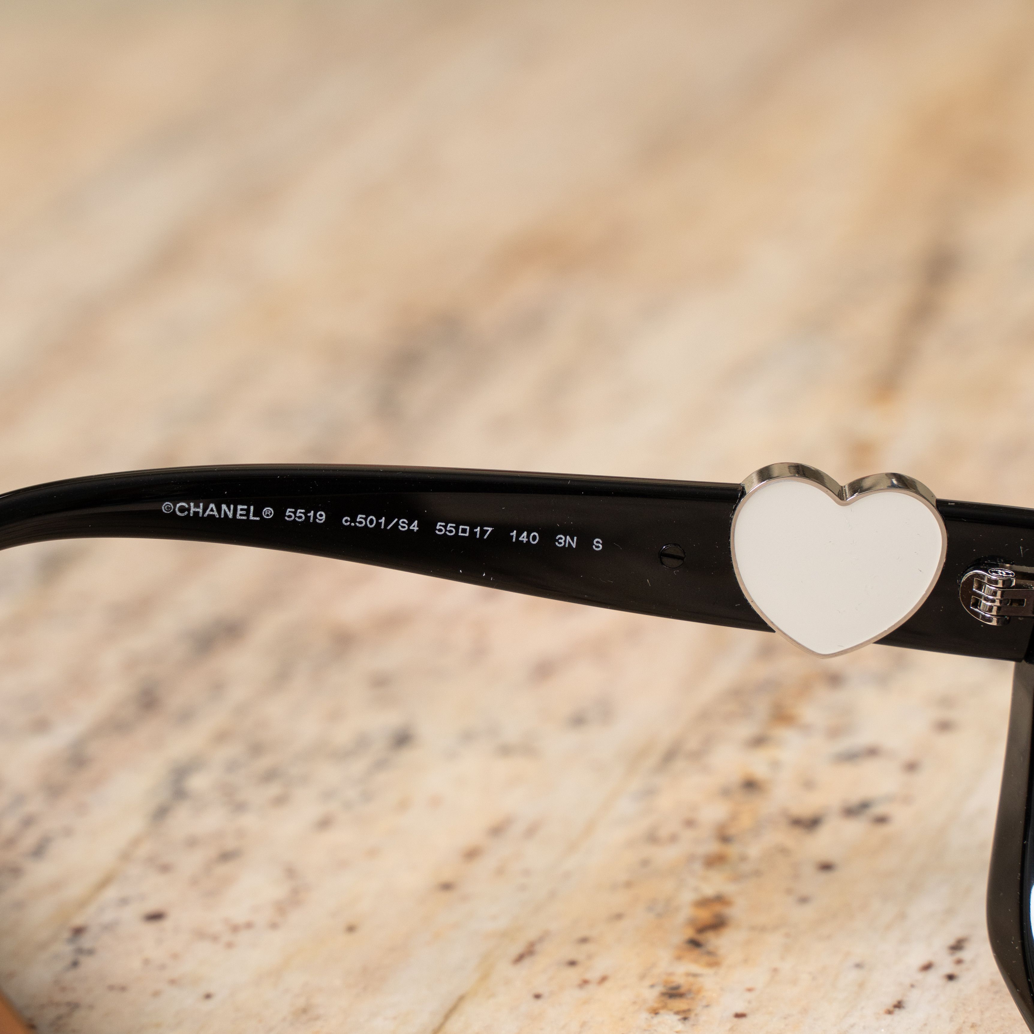Chanel CHANEL 0CH5519 C501S4 Sunglasses BLACK Size ONE SIZE - 7 Thumbnail