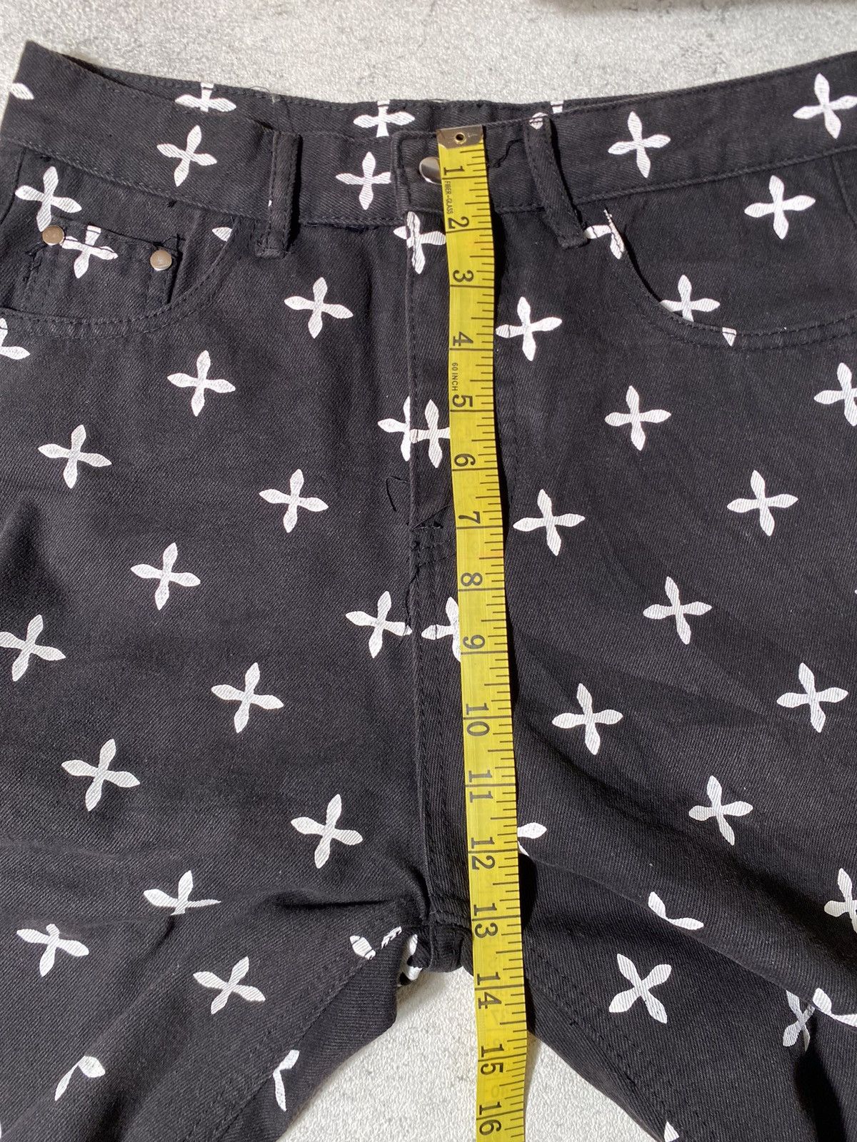 Levi's × Vintage Vtg Baggy Jeans Full Cross Motif Size US 32 / EU 48 - 12 Thumbnail