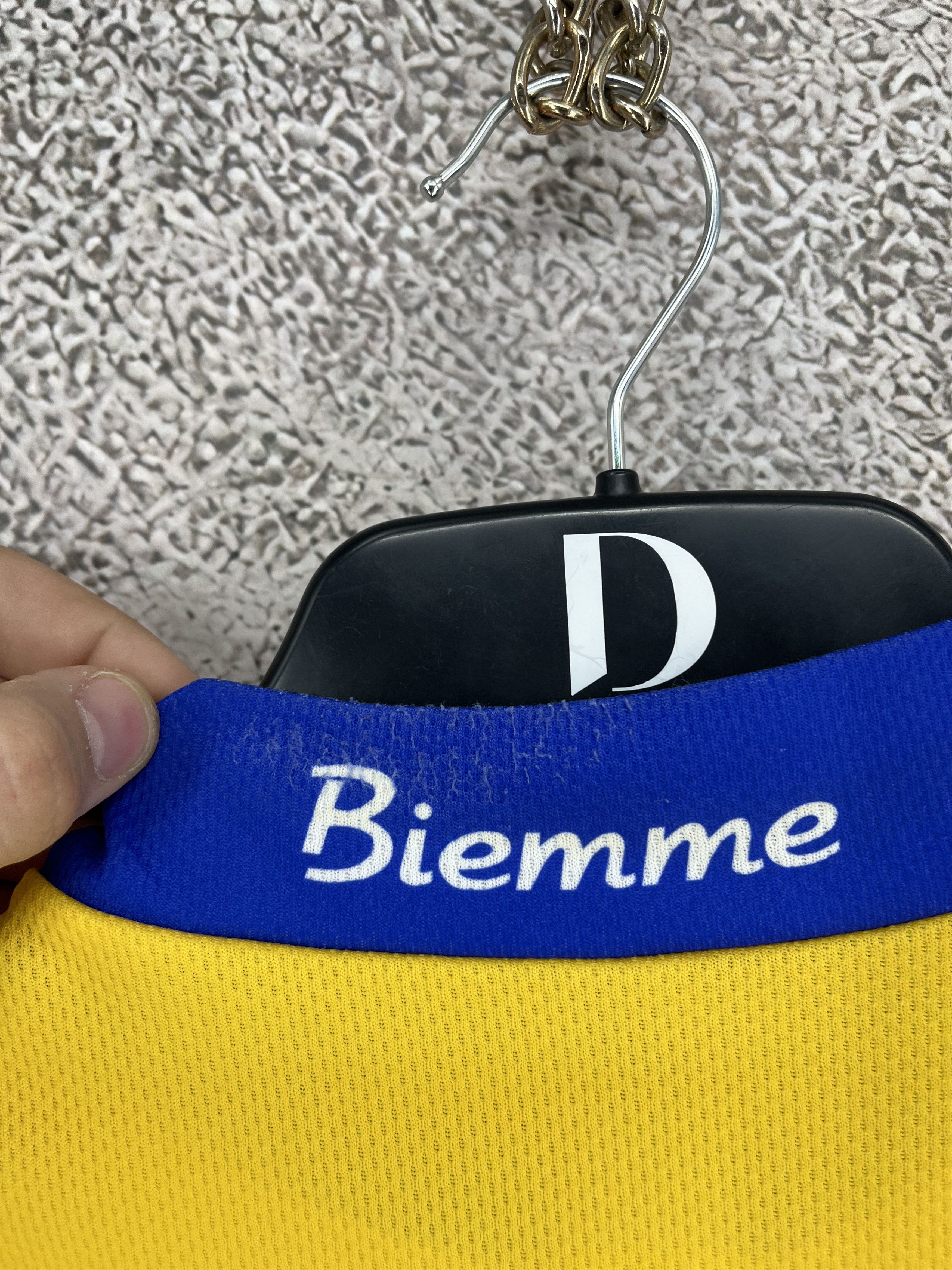 Vintage Vintage Biemme Europa-Cup 1996 Cycling Jersey Shirt Italy Size US XXL / EU 58 / 5 - 12 Thumbnail