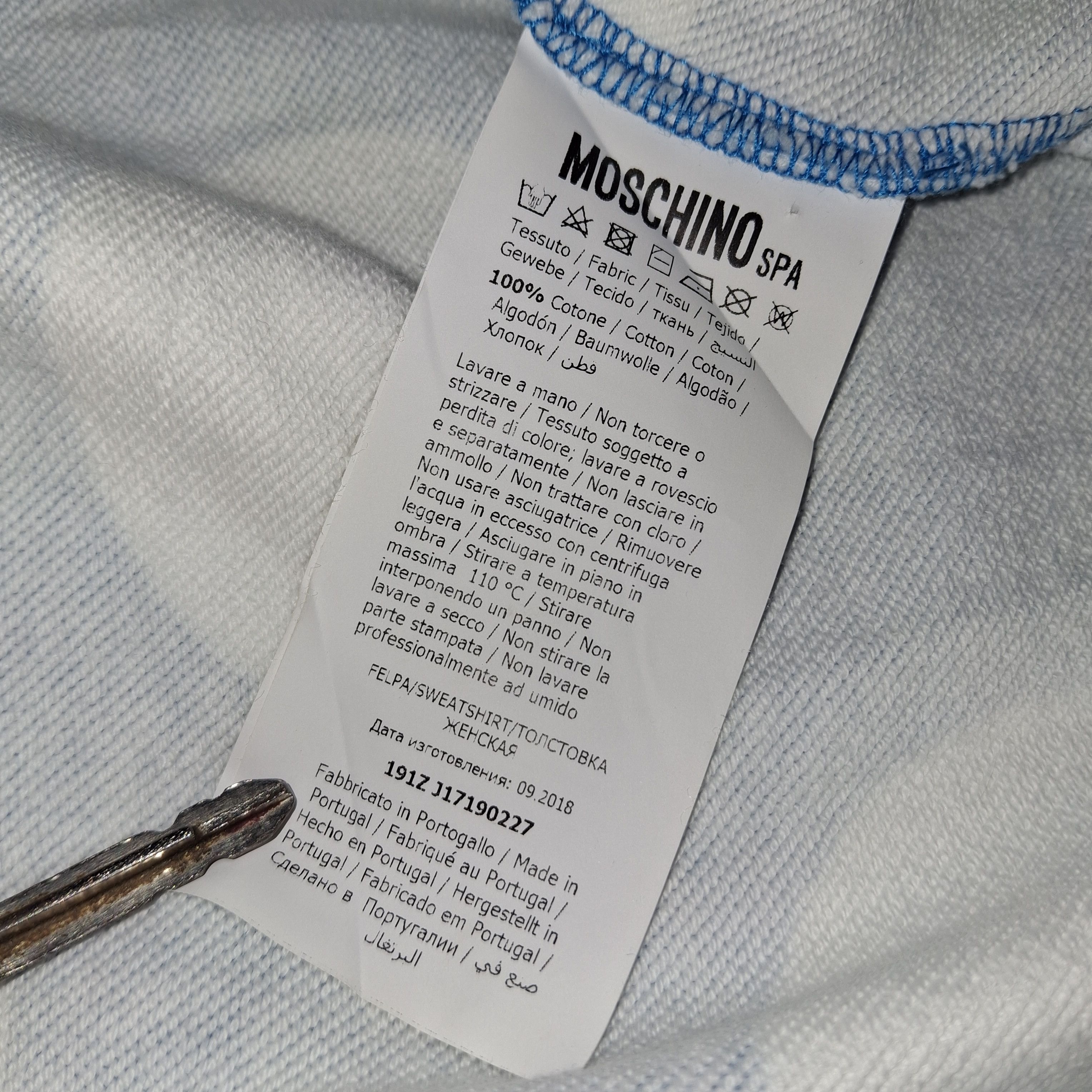 Moschino MOSCHINO POLKA DOT HOODIE 🚫SOLD🚫 Size US L / EU 52-54 / 3 - 4 Thumbnail