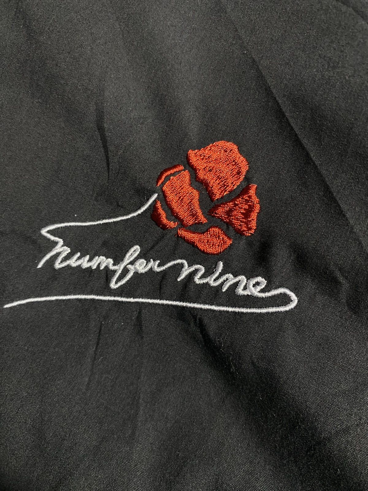 Number (N)ine NUMBER (N)INE OVERSIZE SHIRT BUTTON UP ROSE LOGO Size US XL / EU 56 / 4 - 3 Thumbnail