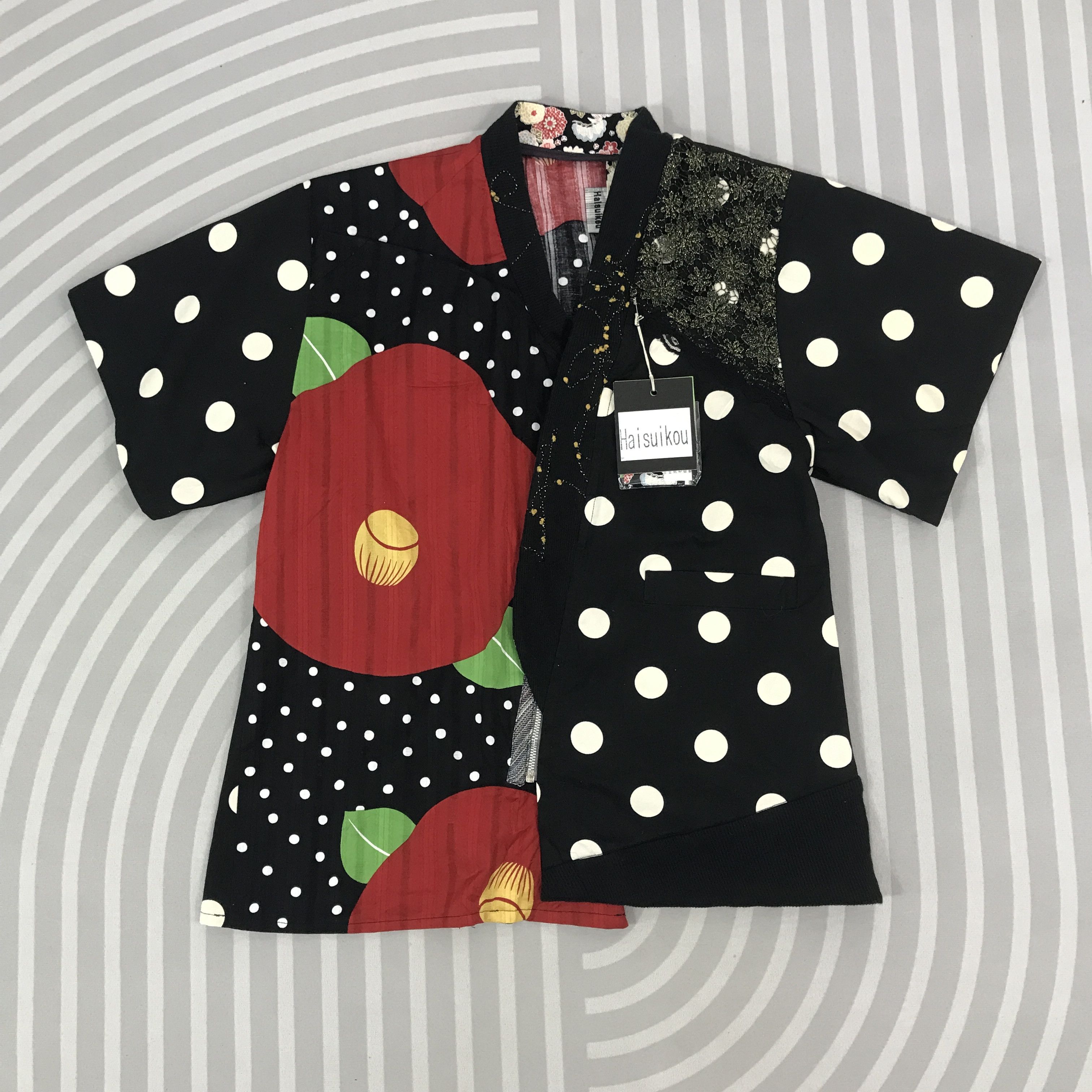 Japanese Brand × Vintage Vintage Haisuikou patchwork design japan Jacket Size US M / EU 48-50 / 2 - 1 Thumbnail