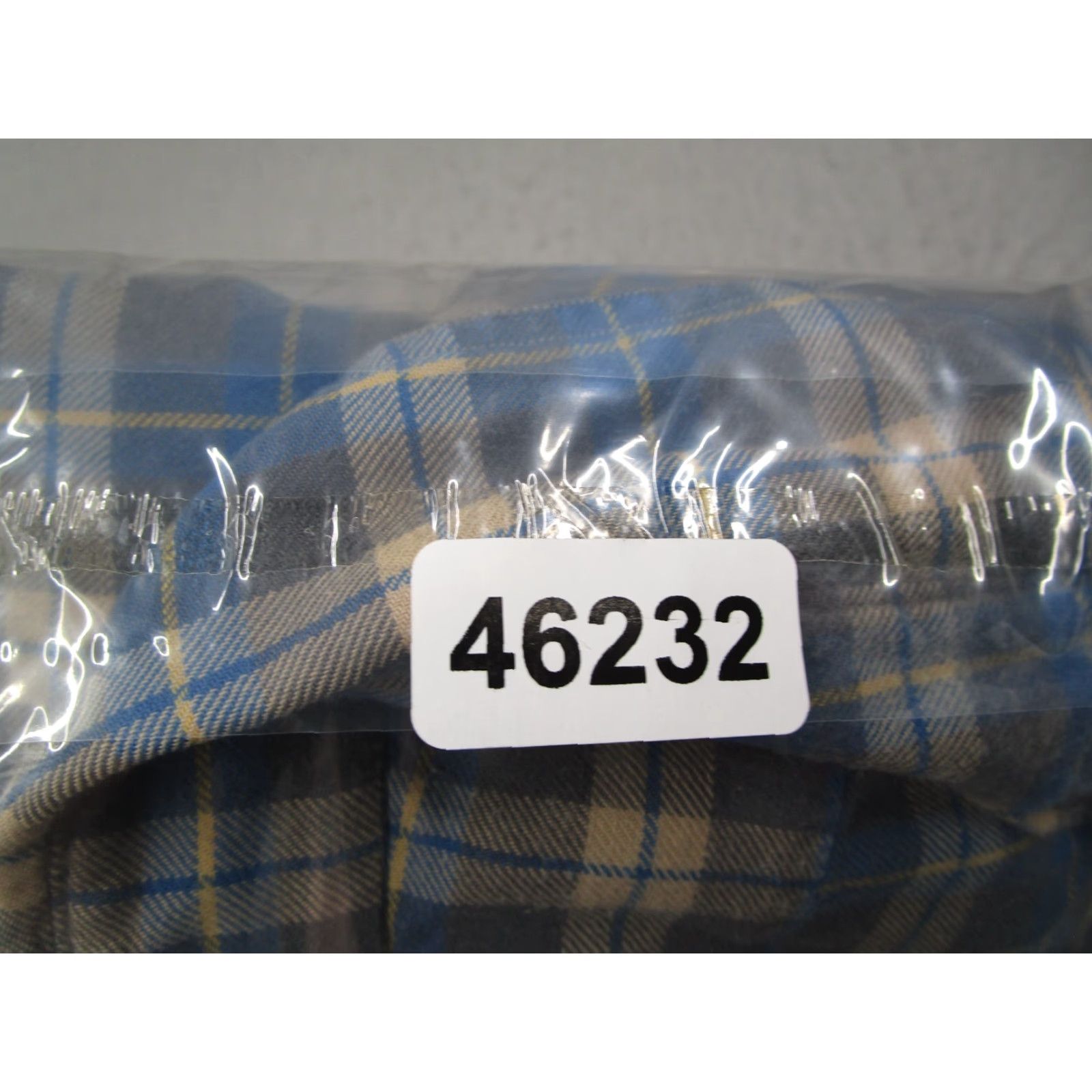 Vintage CARROLL & CO. Beverly Hills Button-Up Shirt Mens Large Blue Gray Check Cotton Classic Size US L / EU 52-54 / 3 - 8 Thumbnail