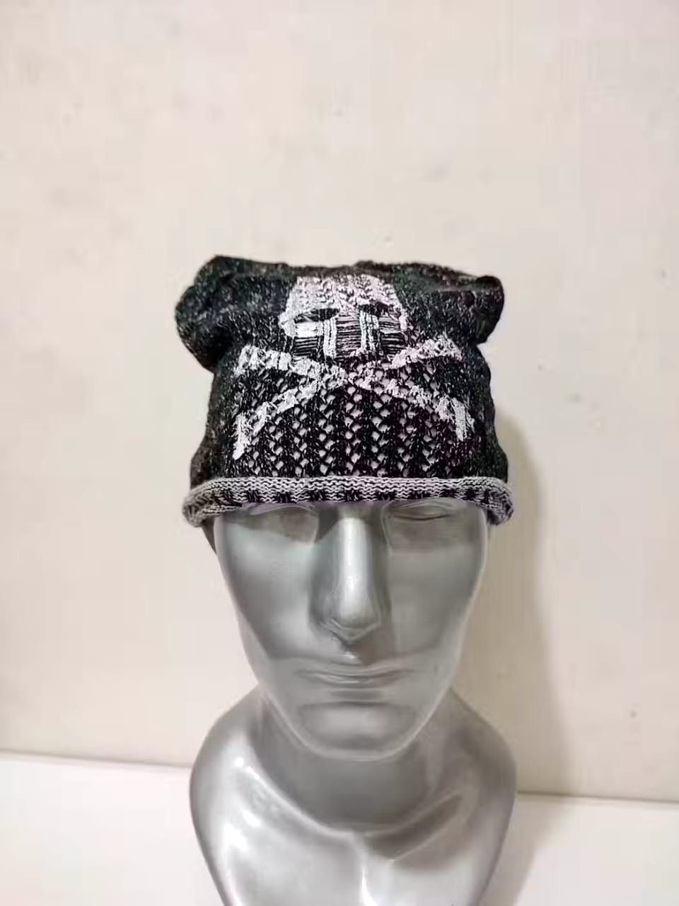 image of Skull Skeleton Beanie Punk Rock Bondage Hats in Mix, Men's