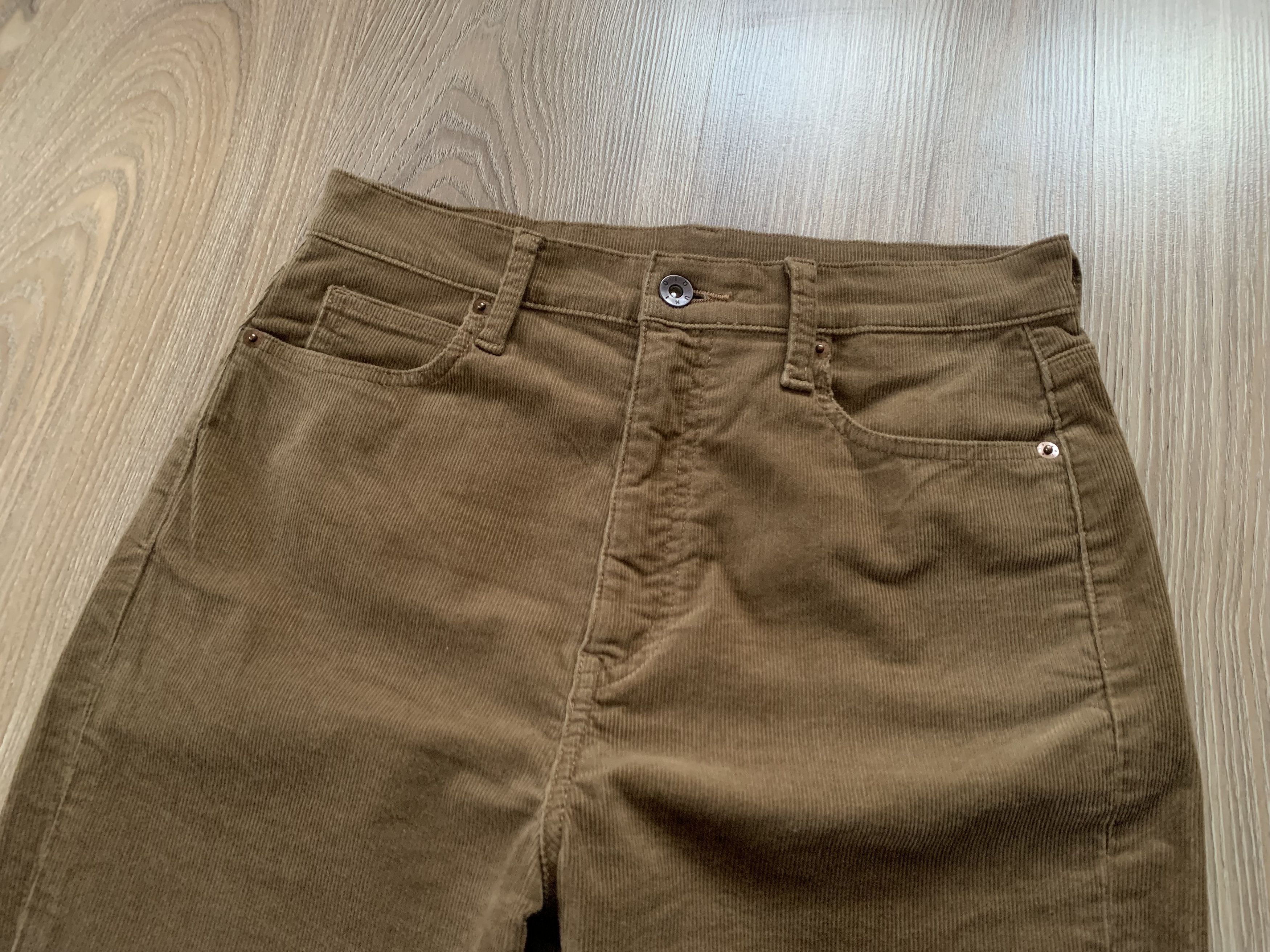 Uniqlo Uniqlo Velvet Corduroy Brown Pants Size 26" / US 2 / IT 38 - 4 Thumbnail