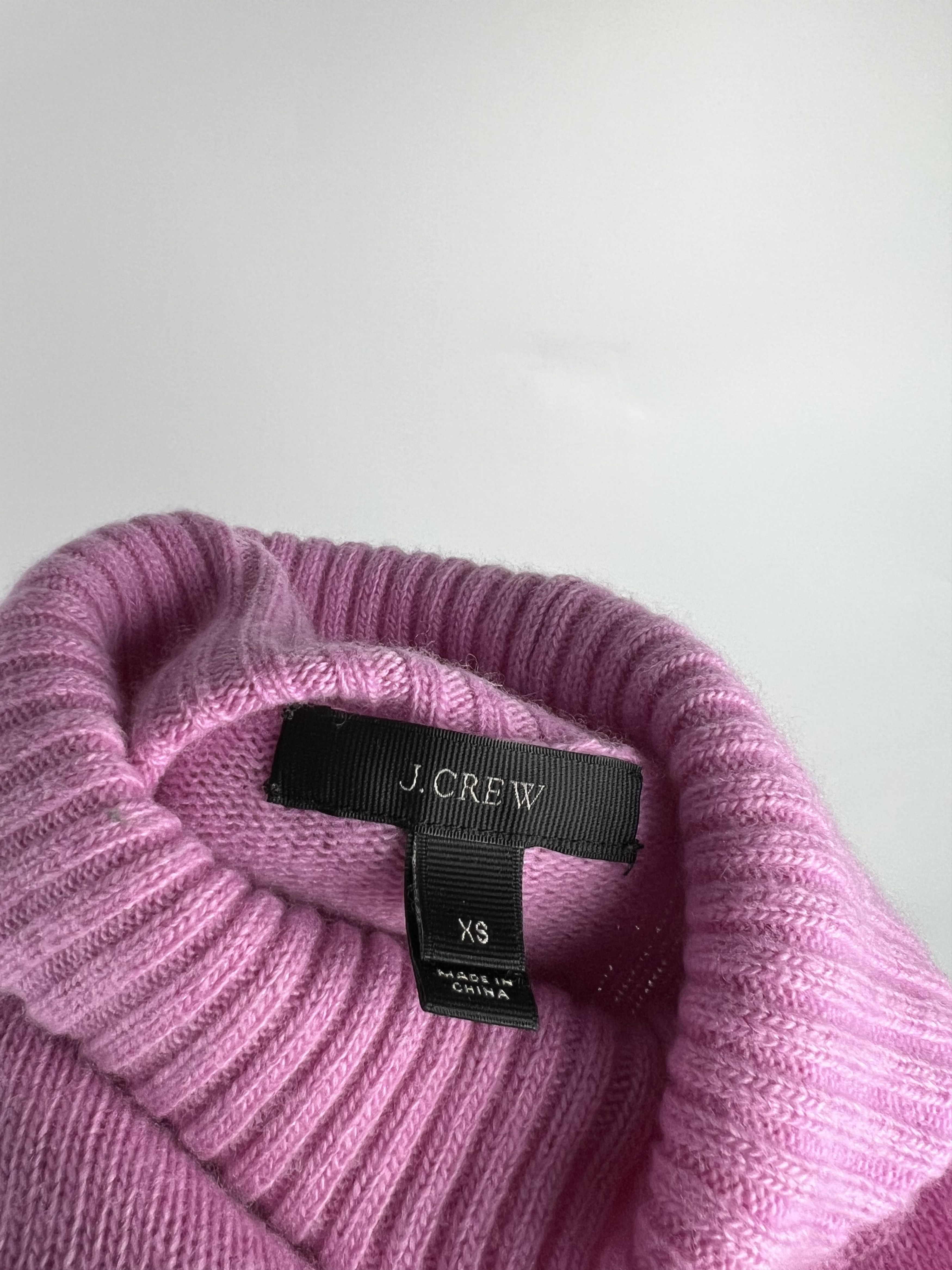 J.Crew J.Crew Women's Pink Wool Turtleneck Sweater Size XS Size XS / US 0-2 / IT 36-38 - 9 Thumbnail