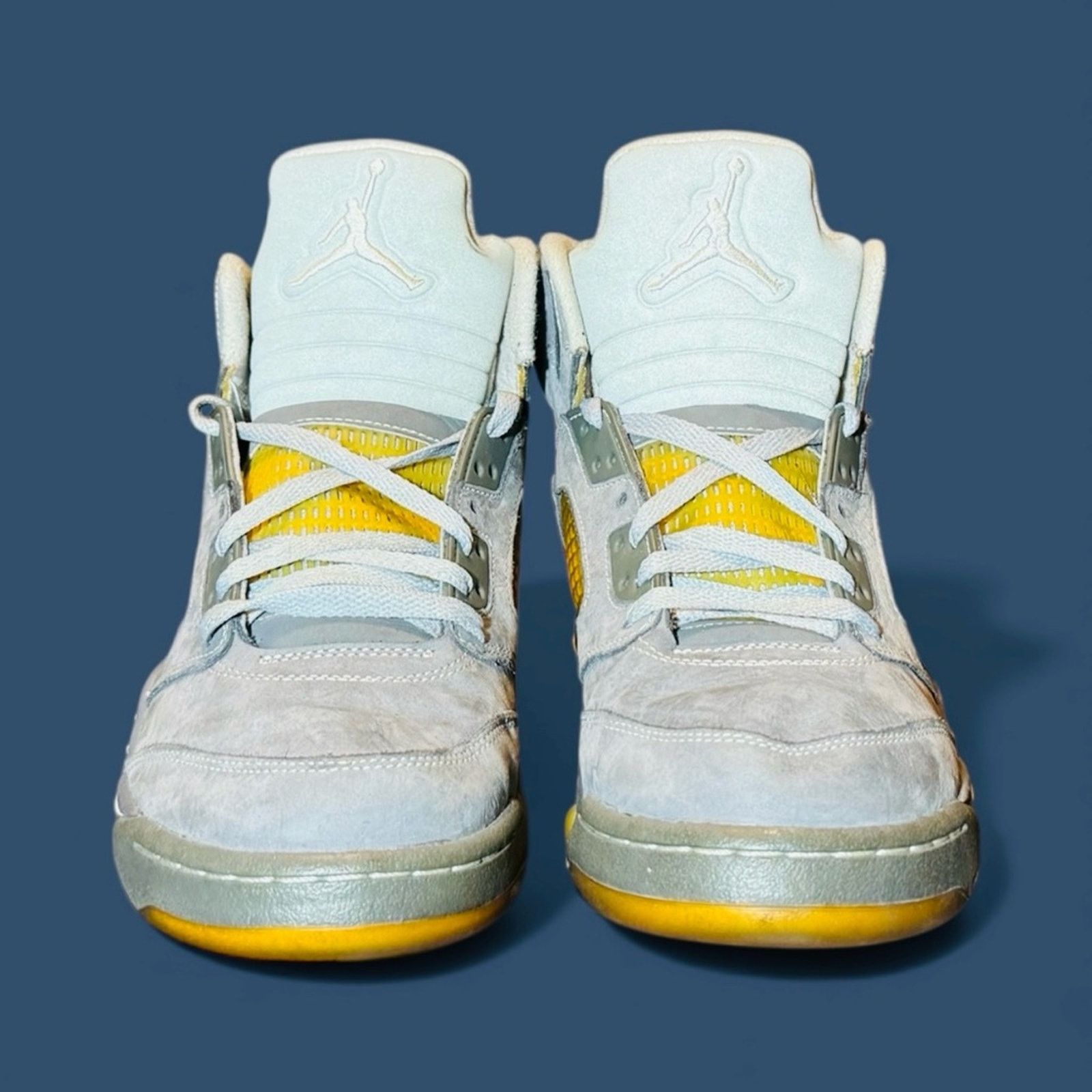 Jordan Brand Air Jordan 5 Retro Wolf Grey Size US 9.5 / EU 42-43 - 3 Thumbnail