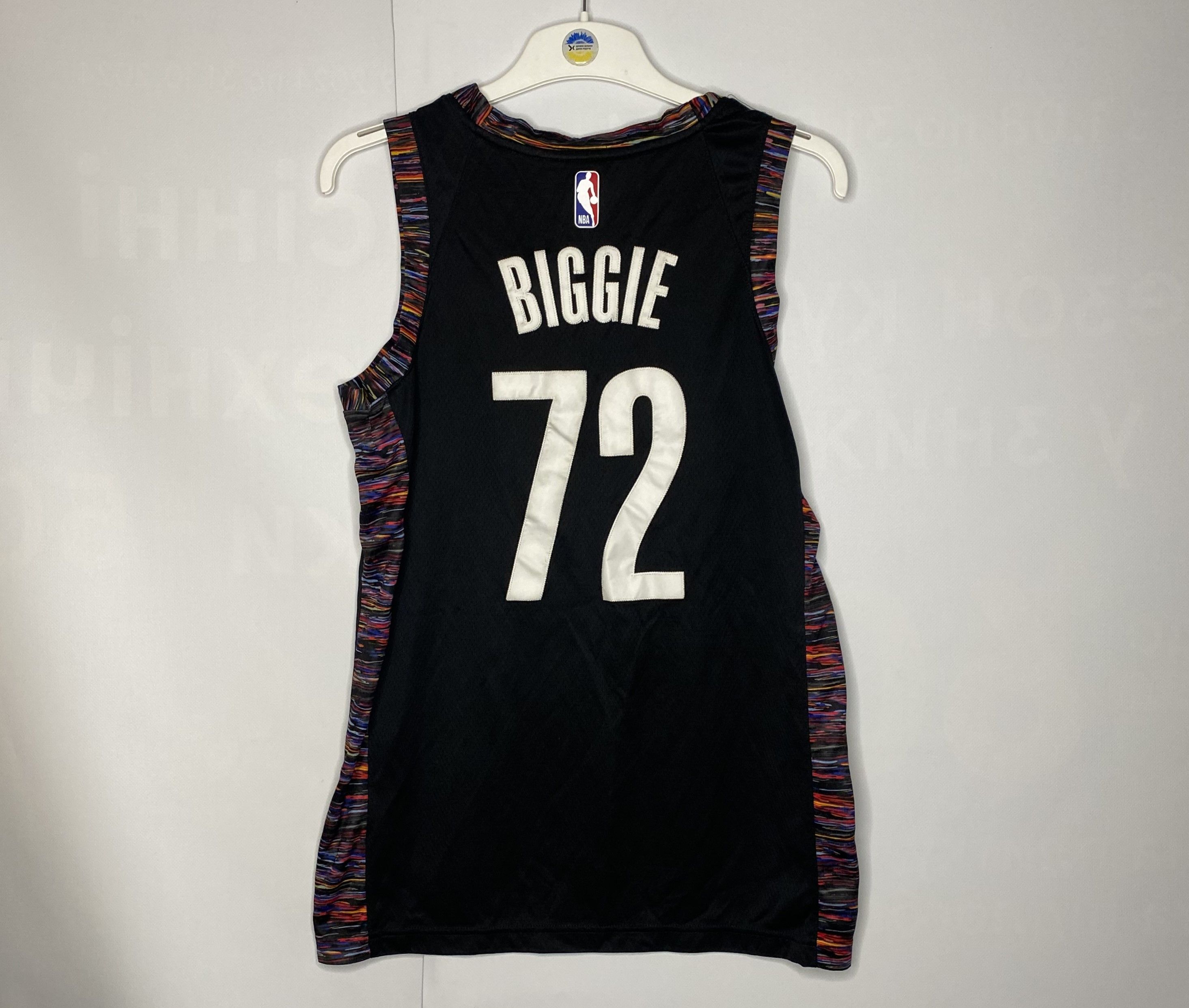 NBA × Nike BROOKLYN NETS BASKETBALL BIGGIE CITY EDITION NBA JERSEY Size US S / EU 44-46 / 1 - 2 Thumbnail