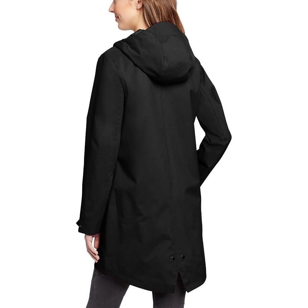 Eddie Bauer New Eddie Bauer Womens XS Black Riley Waterproof Parka Coat Size XS / US 0-2 / IT 36-38 - 3 Thumbnail