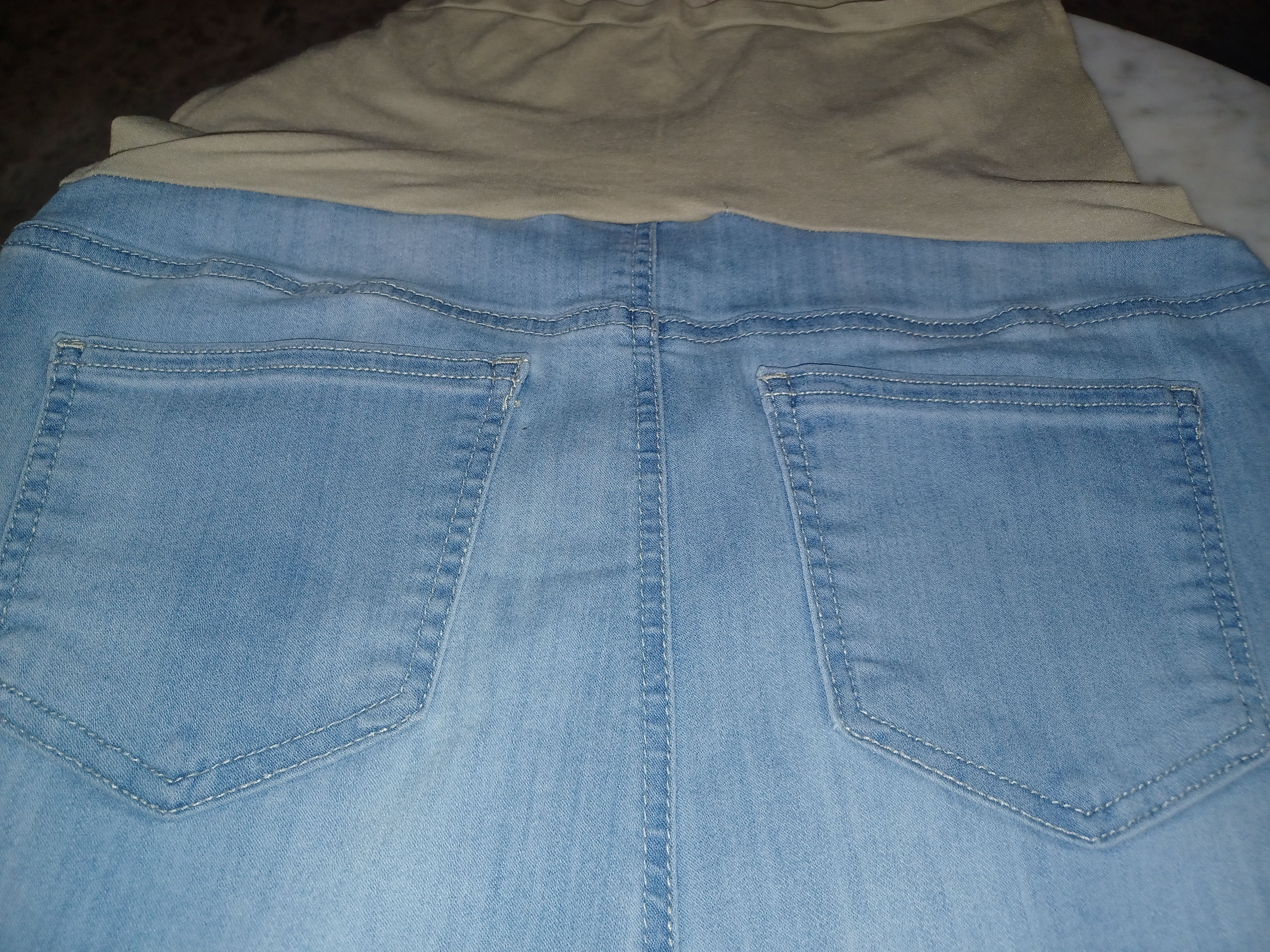 Other Celebrity Pink Maternity Jeans SZ XL Faded Blue Size 38" / US 16 / IT 52 - 3 Thumbnail