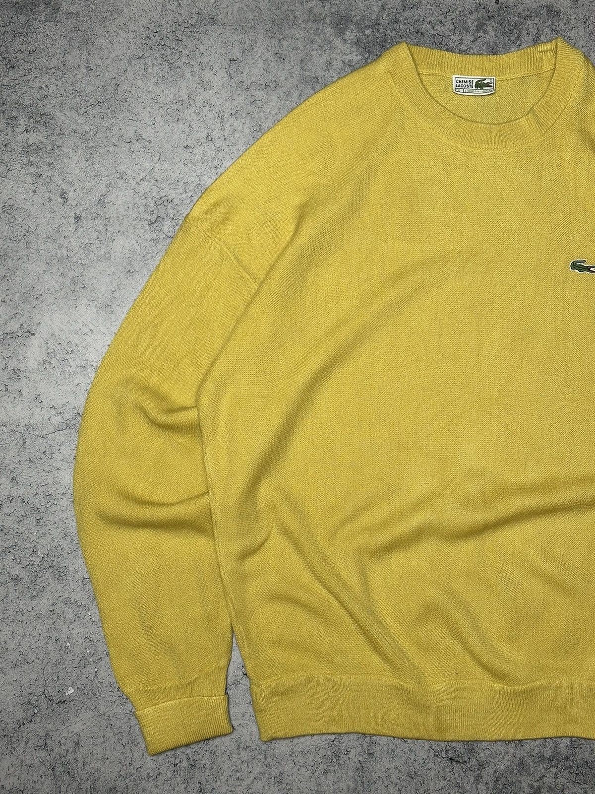 Lacoste Vintage Lacoste Chemise Sweater Size US XXL / EU 58 / 5 - 2 Thumbnail