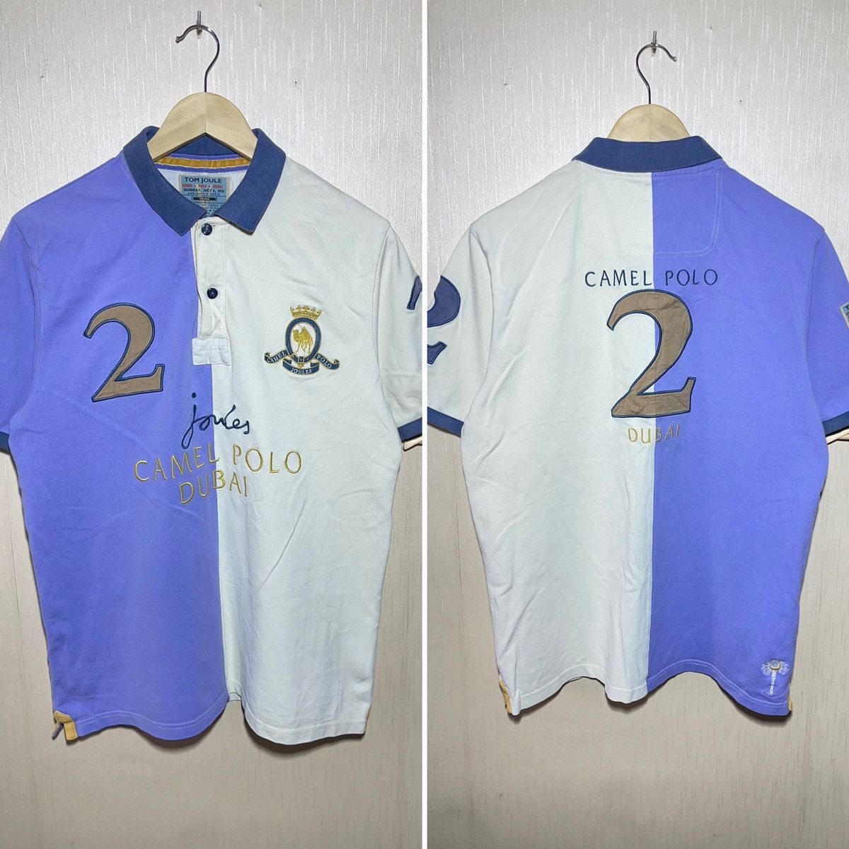 Camel × Polo Ralph Lauren × Vintage Camel Polo Dubai streetwear vintage polo shirt Size US L / EU 52-54 / 3 - 1 Thumbnail