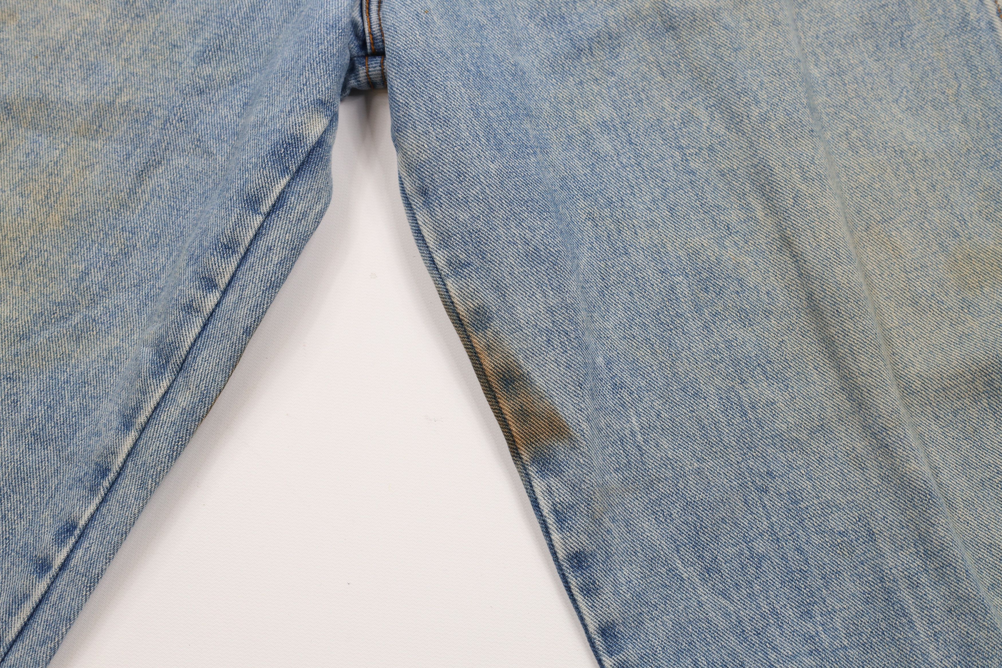 Vintage Vintage 90s Streetwear Straight Leg Denim Jeans Blue Cotton Size US 32 / EU 48 - 5 Thumbnail