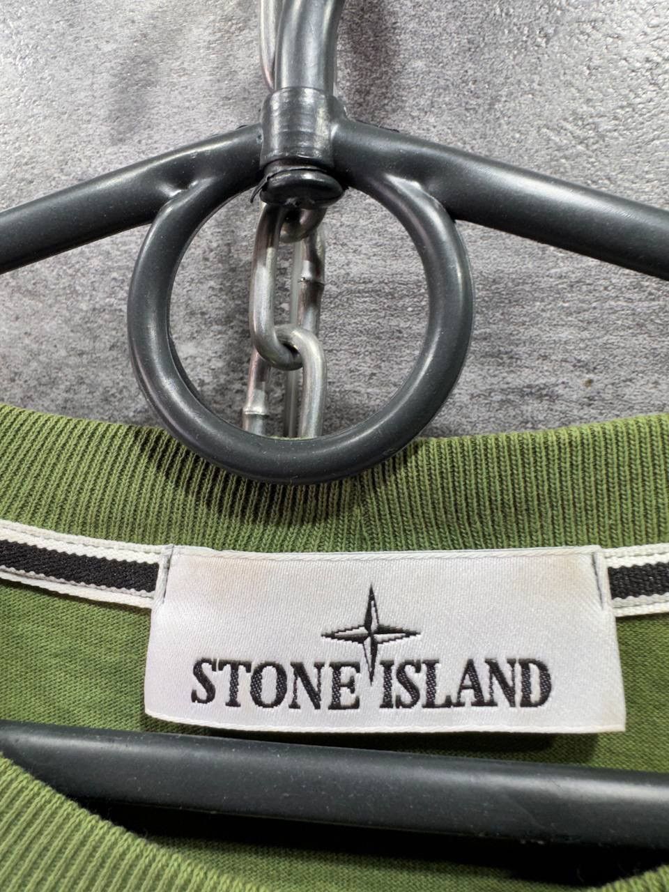 Stone Island Stone Island Men’s Big Logo T-Shirt Size US S / EU 44-46 / 1 - 4 Thumbnail