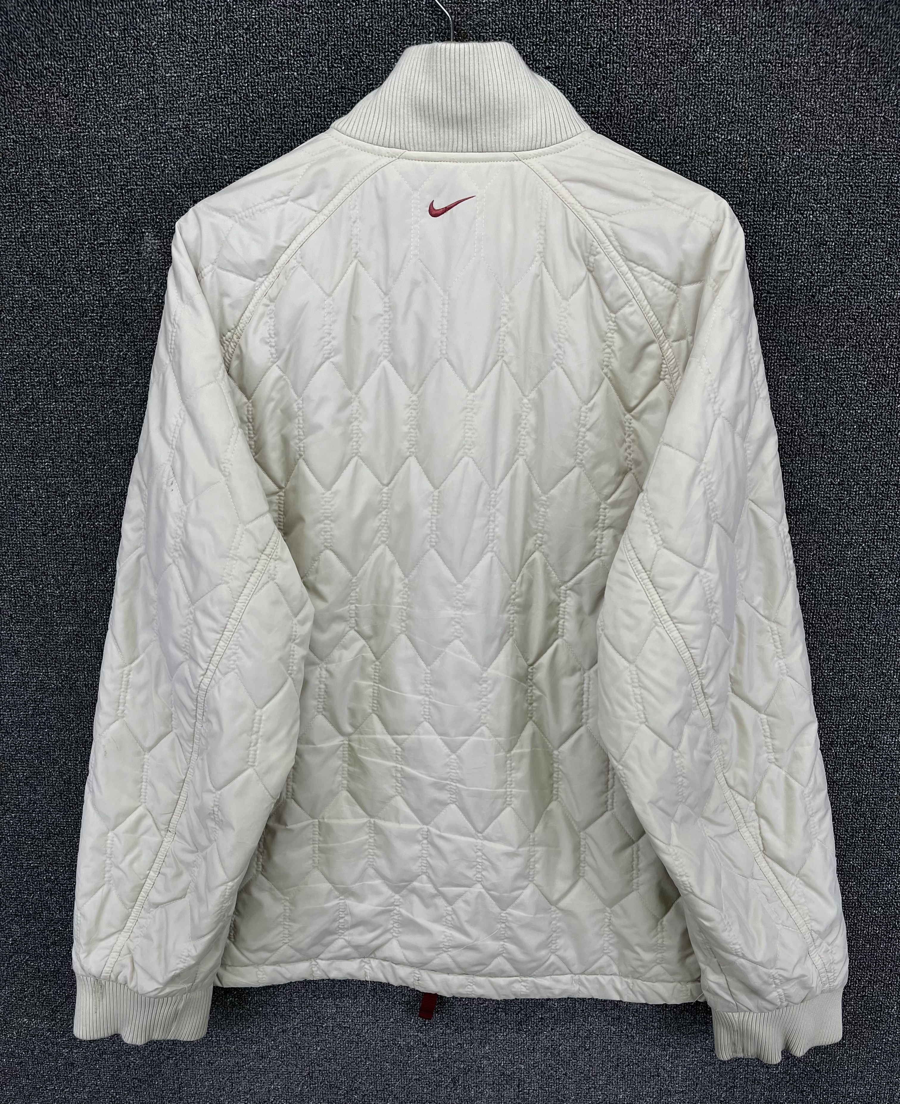 Nike Vintage Nike Quilted Zip Up Rare Jacket Size US L / EU 52-54 / 3 - 9 Thumbnail