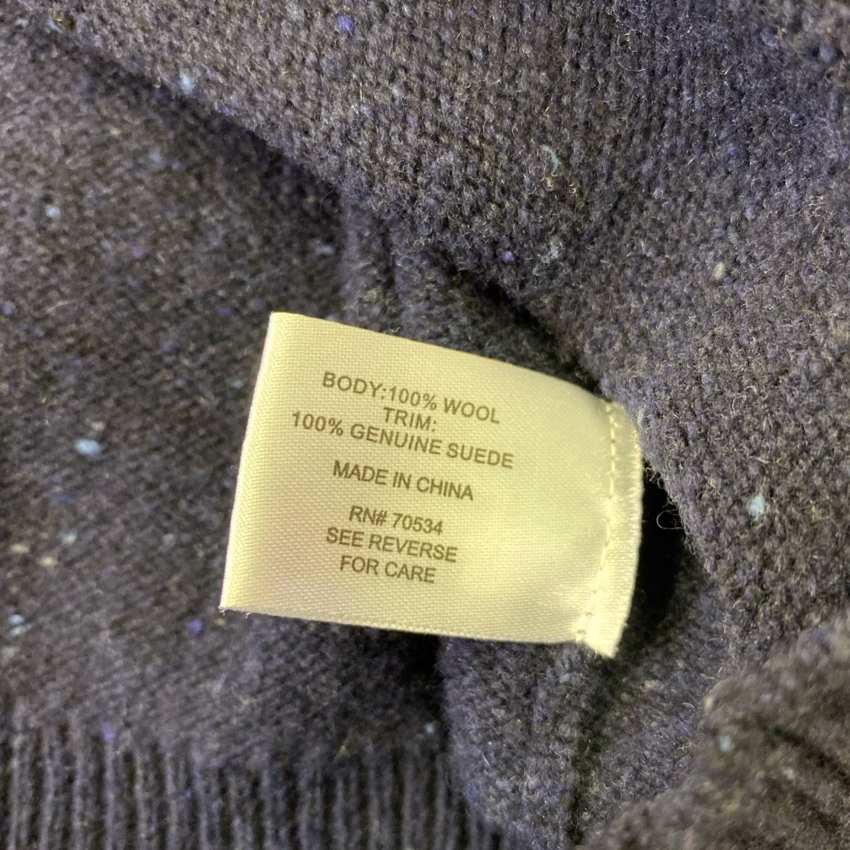 Orvis Orvis Sweater 1/4 Zip Pullover Wool Blue Mens Large Size US L / EU 52-54 / 3 - 5 Thumbnail