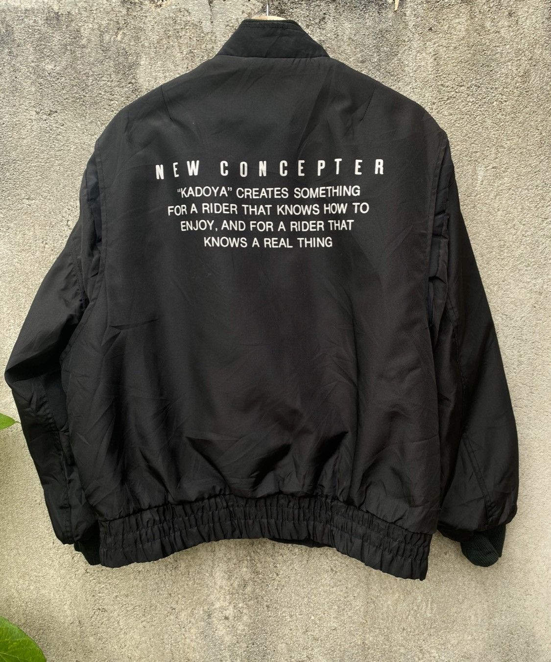 Hein Gericke × Kadoya Kadoya Bomber Stylist Biker Jacket IsseyMiyake Design Size US M / EU 48-50 / 2 - 1 Thumbnail
