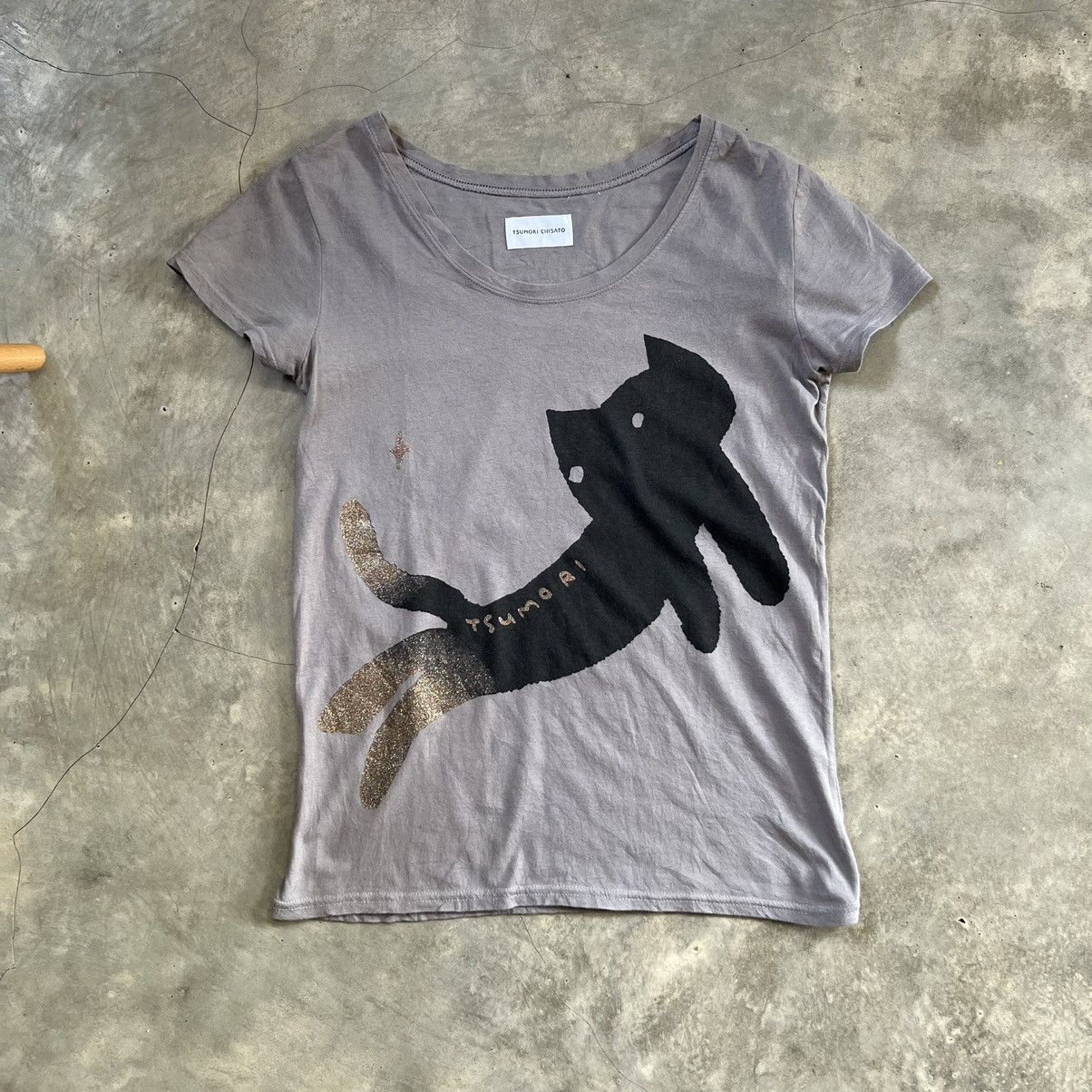 Issey Miyake Tsumori Chisato by Issey Miyake Designer Cats T-shirt Size M / US 6-8 / IT 42-44 - 1 Thumbnail