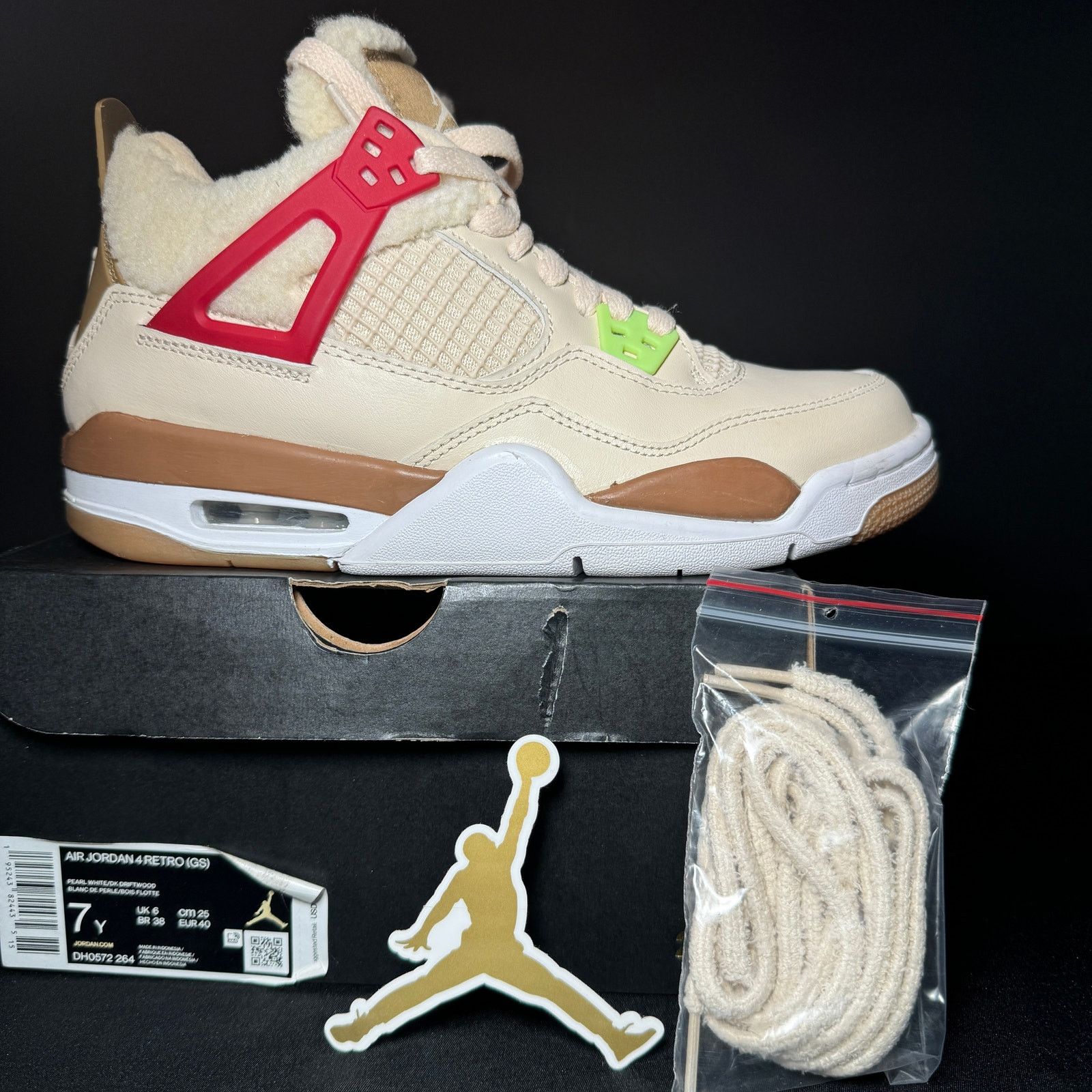 Jordan Brand × Nike Size 7 - Nike Air Jordan 4 Retro GS Wild Things Men's Shoes Size US 7 / EU 40 - 1 Thumbnail
