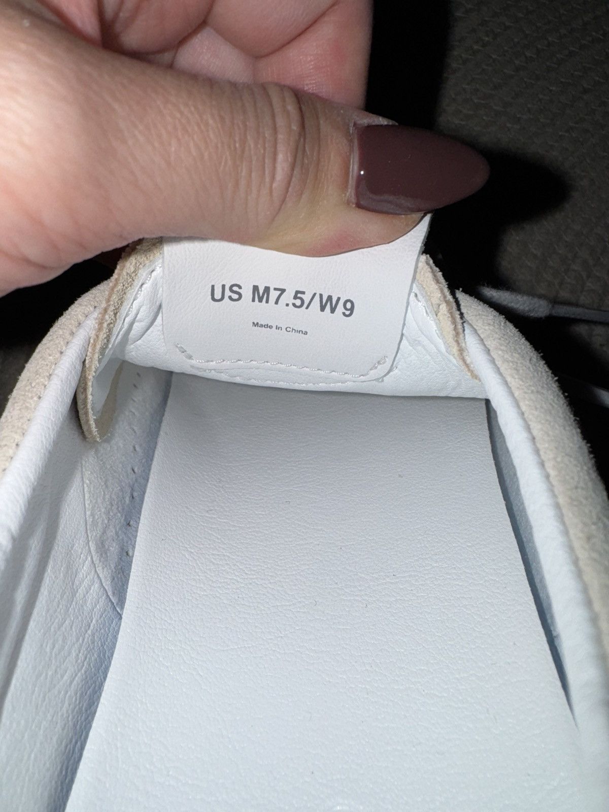 Alo Alo Yoga - Alo Sunset Sandstone Low Top Sneaker size 8-9 Size US 8.5 / IT 38.5 - 5 Thumbnail