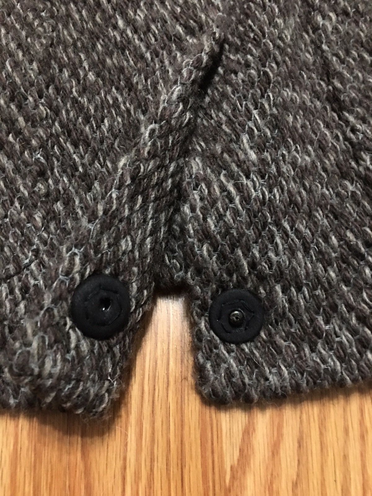 HUMANOID HUMANOID Wool Alpaca Knit Cardigan Sweater Size M / US 6-8 / IT 42-44 - 9 Thumbnail