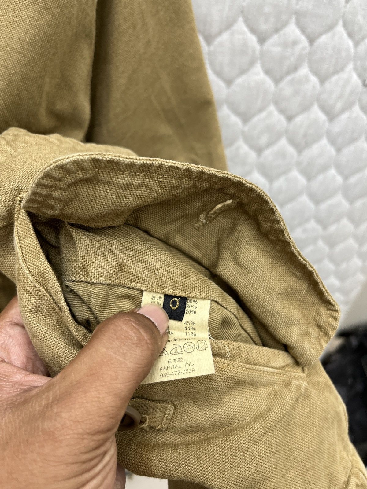 Kapital Kountry 🔥🔥🔥ARCHIVE VINTAGE KAPITAL MILITARY CROPPED FUR LINED PARKA Size US XS / EU 42 / 0 - 12 Thumbnail