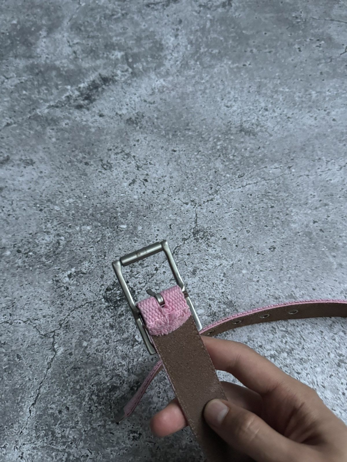 Playboy × Vintage Vintage PlayBoy leather pink Y2K belt Size ONE SIZE - 10 Thumbnail