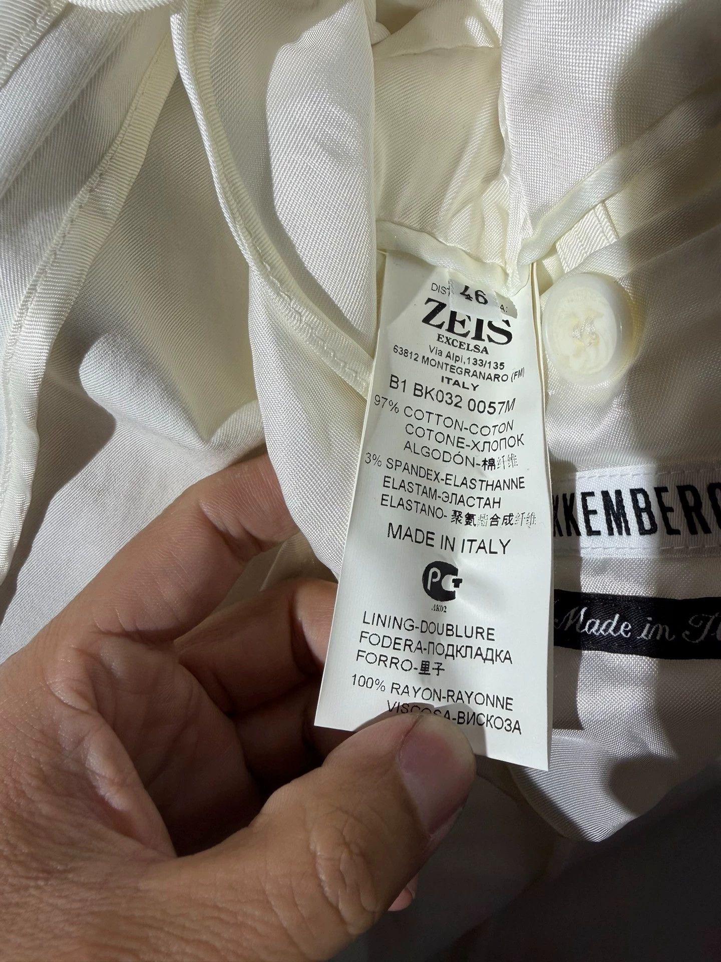 Dirk Bikkembergs Bikkembergs. Second-hand suit. Size L / US 10 / IT 46 - 8 Thumbnail