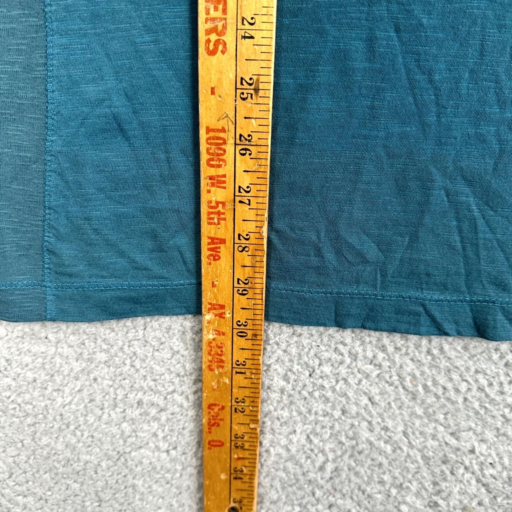 Calvin Klein Calvin Klein Jeans T-Shirt Long Sleeve Tee Men 2XL Teal Crewneck Long Sleeve NEW Size US XXL / EU 58 / 5 - 7 Thumbnail