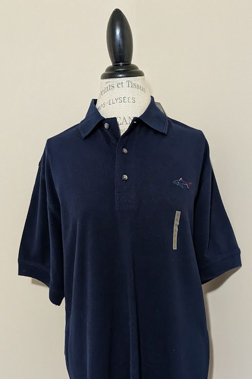Greg Norman Greg Norman Navy NWT golf shirts size L Size US L / EU 52-54 / 3 - 4 Thumbnail