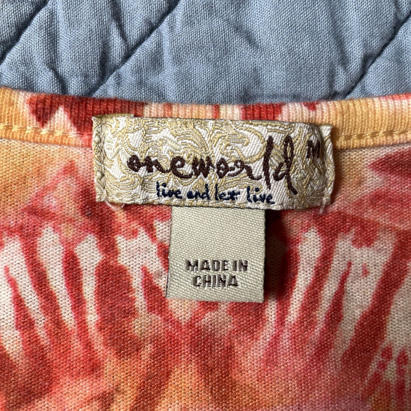 Vintage VINTAGE One World Blouse Shirt? Size M / US 6-8 / IT 42-44 - 6 Thumbnail