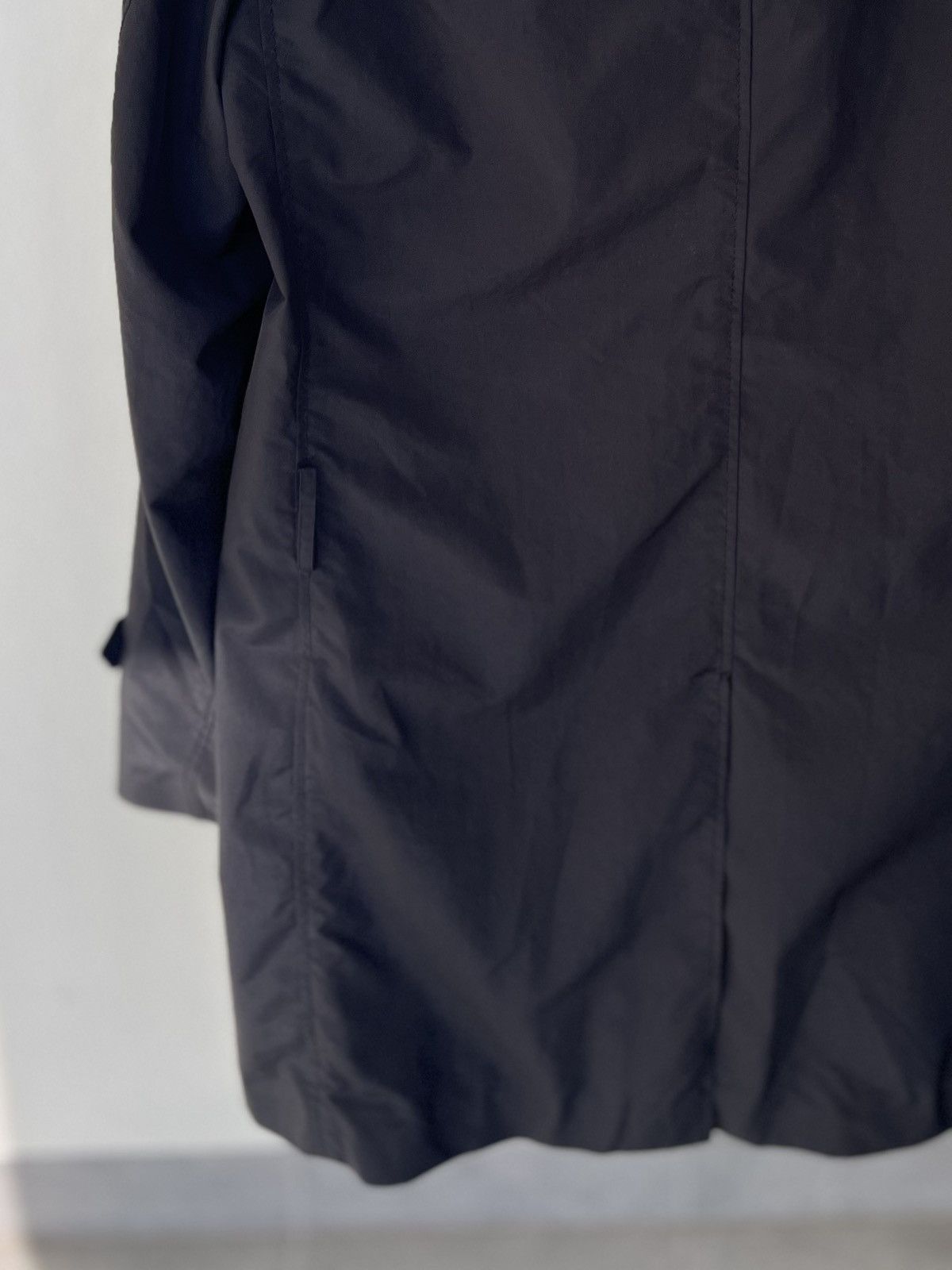 Miu Miu Miu Miu Asymetric Trench Coat nylon 50 XL XXL vintage Size XL / US 12-14 / IT 48-50 - 20 Thumbnail